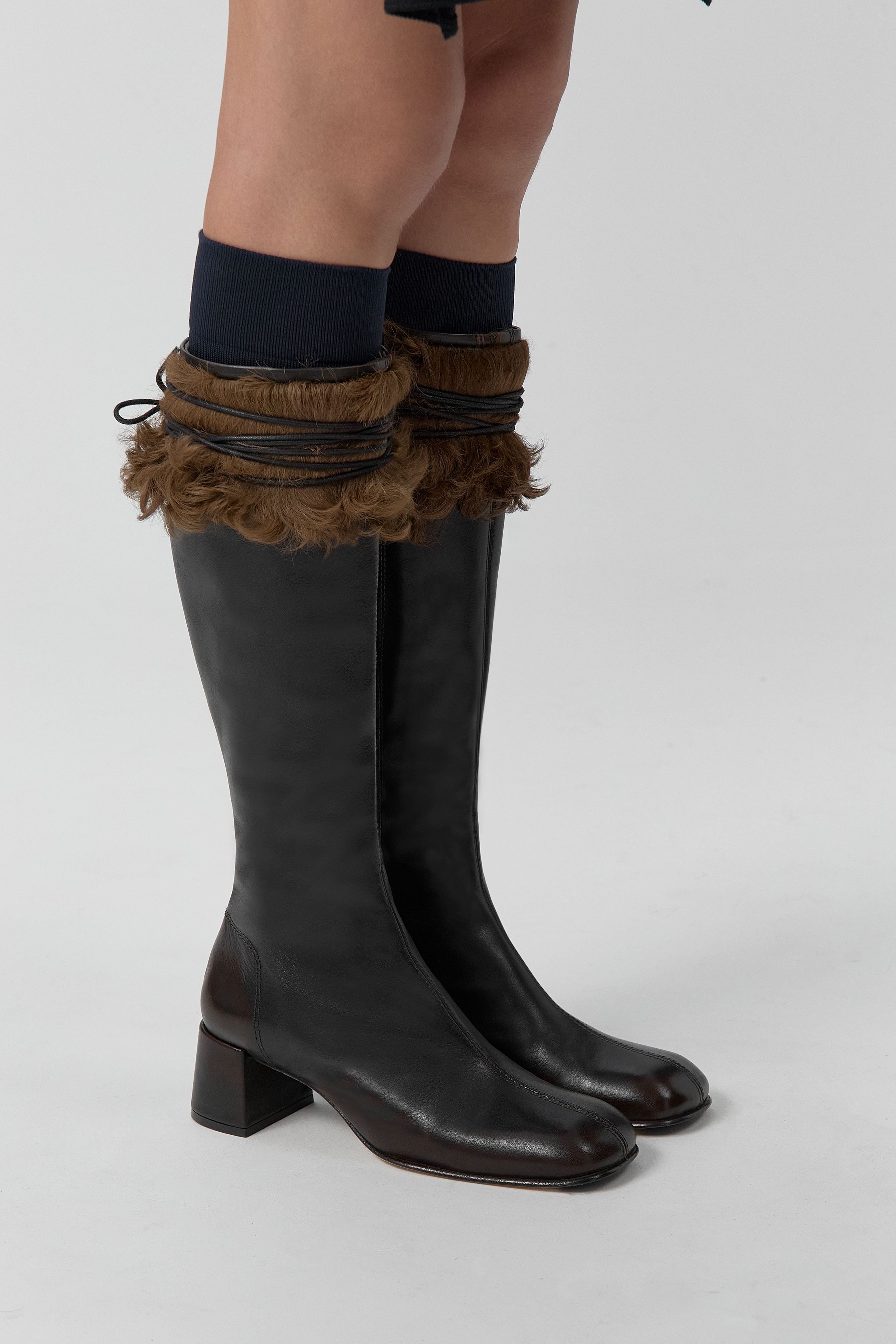 Saura Boots - Dark Brown Leather | Miista