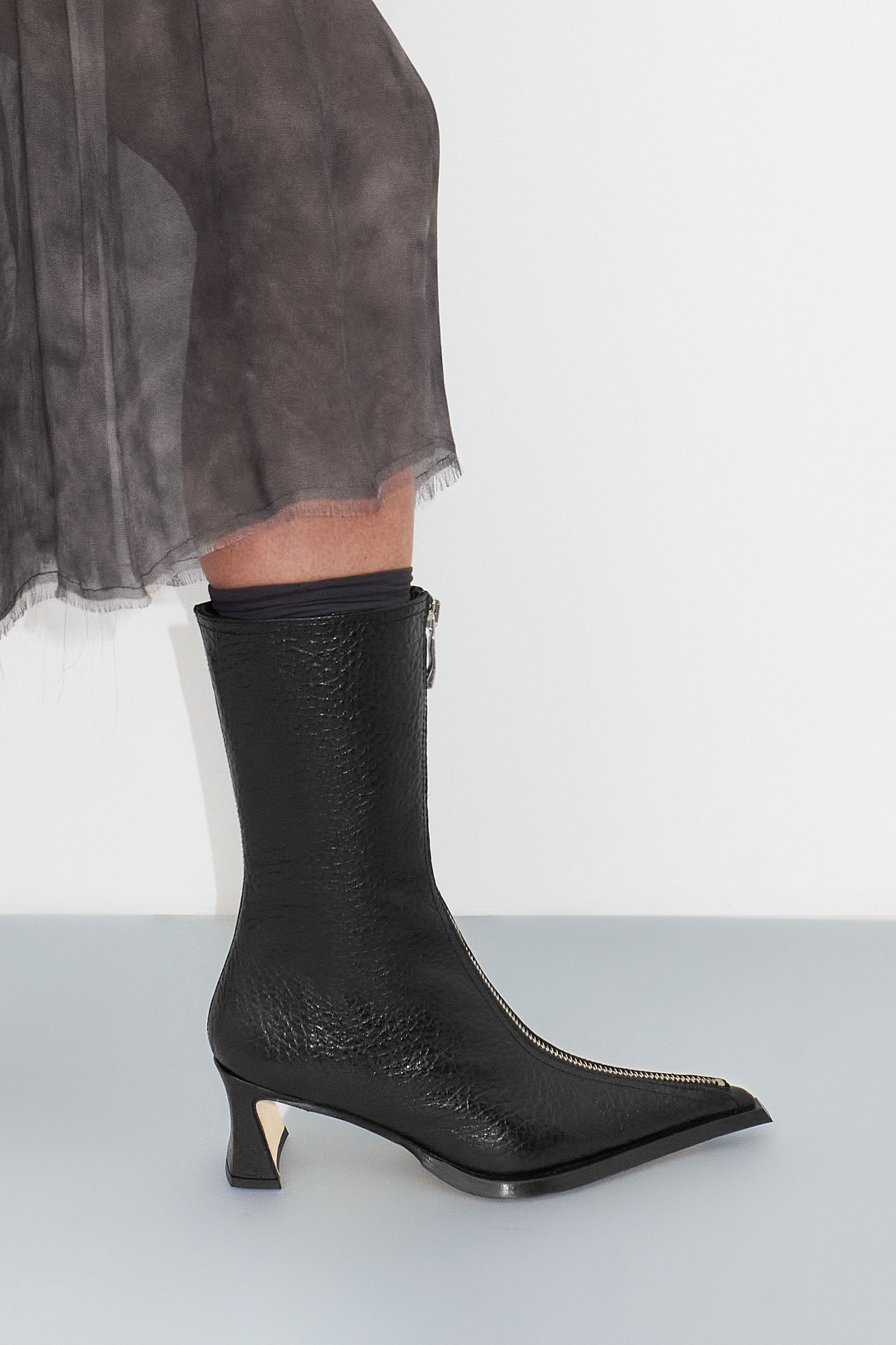 【関税込み】Miista ブラック Greer アンクルブーツ Greer Black Ankle Boots | Miista