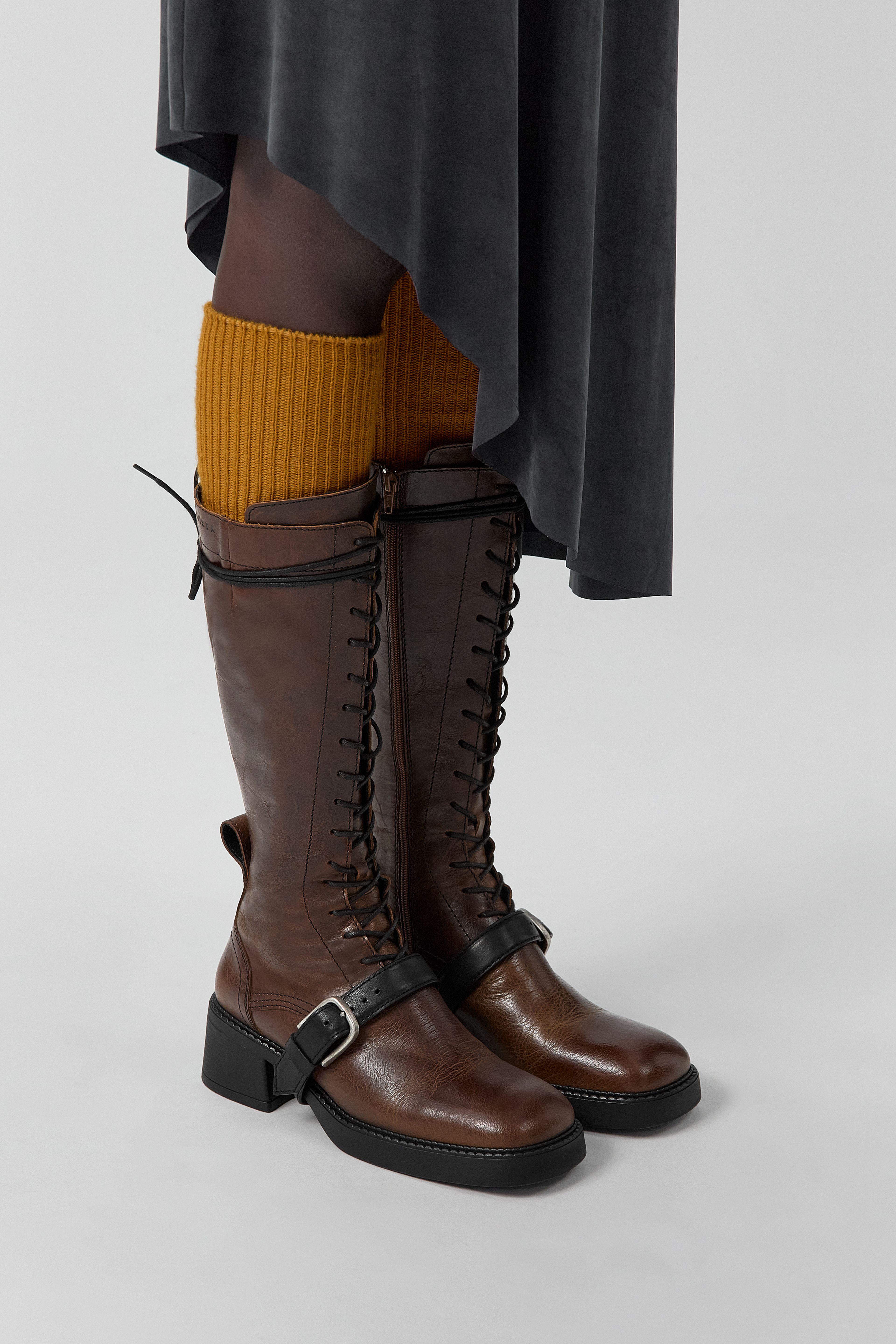 Iwona Boots  - Tan Leather | Miista | Designed & Handmade in Europe