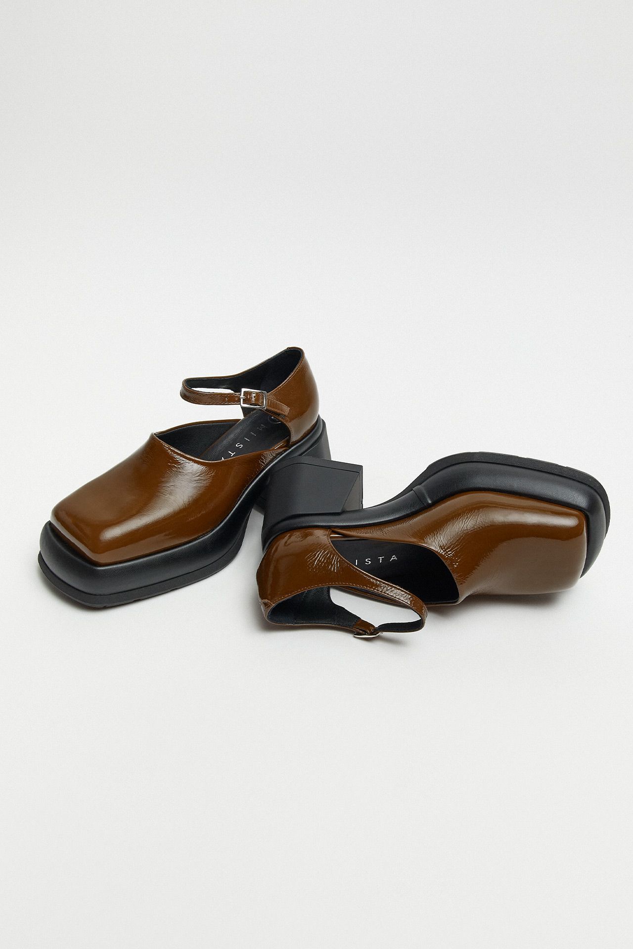 Coral Brown Courts | Miista Europe | Made in Portugal