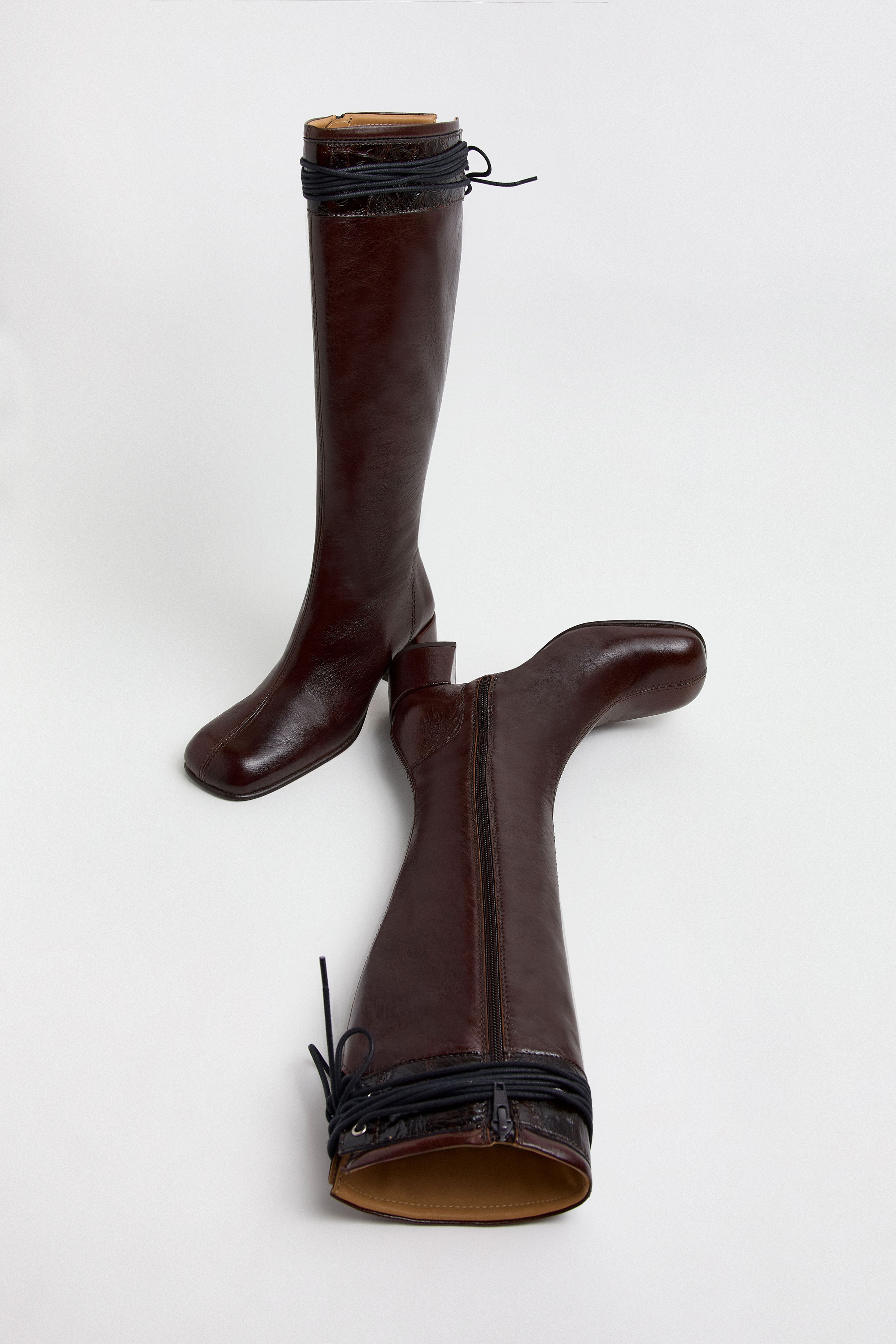 Saura Boots - Brown Leather | Miista | Designed & Handmade in Europe