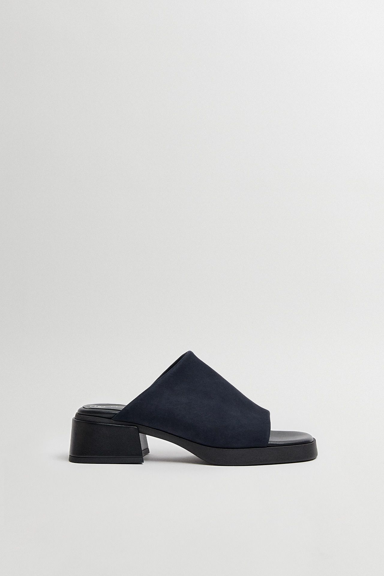 Zooey Navy Mules | Miista | Designed & Handmade in Europe