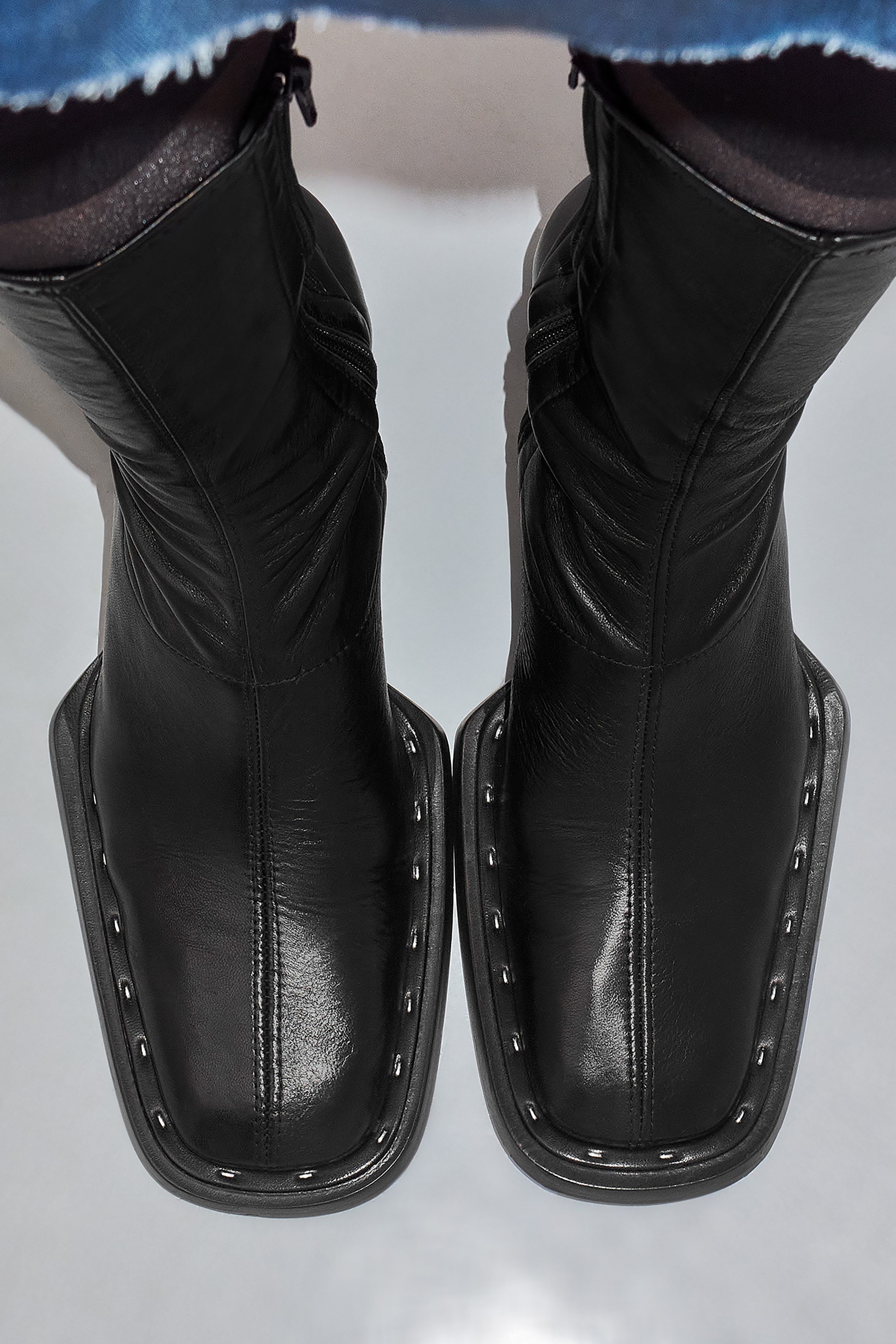 【関税込み】Miista ブラック Chastity ストレッチ ブーツ Chasity Black Stretch Boots | Miista