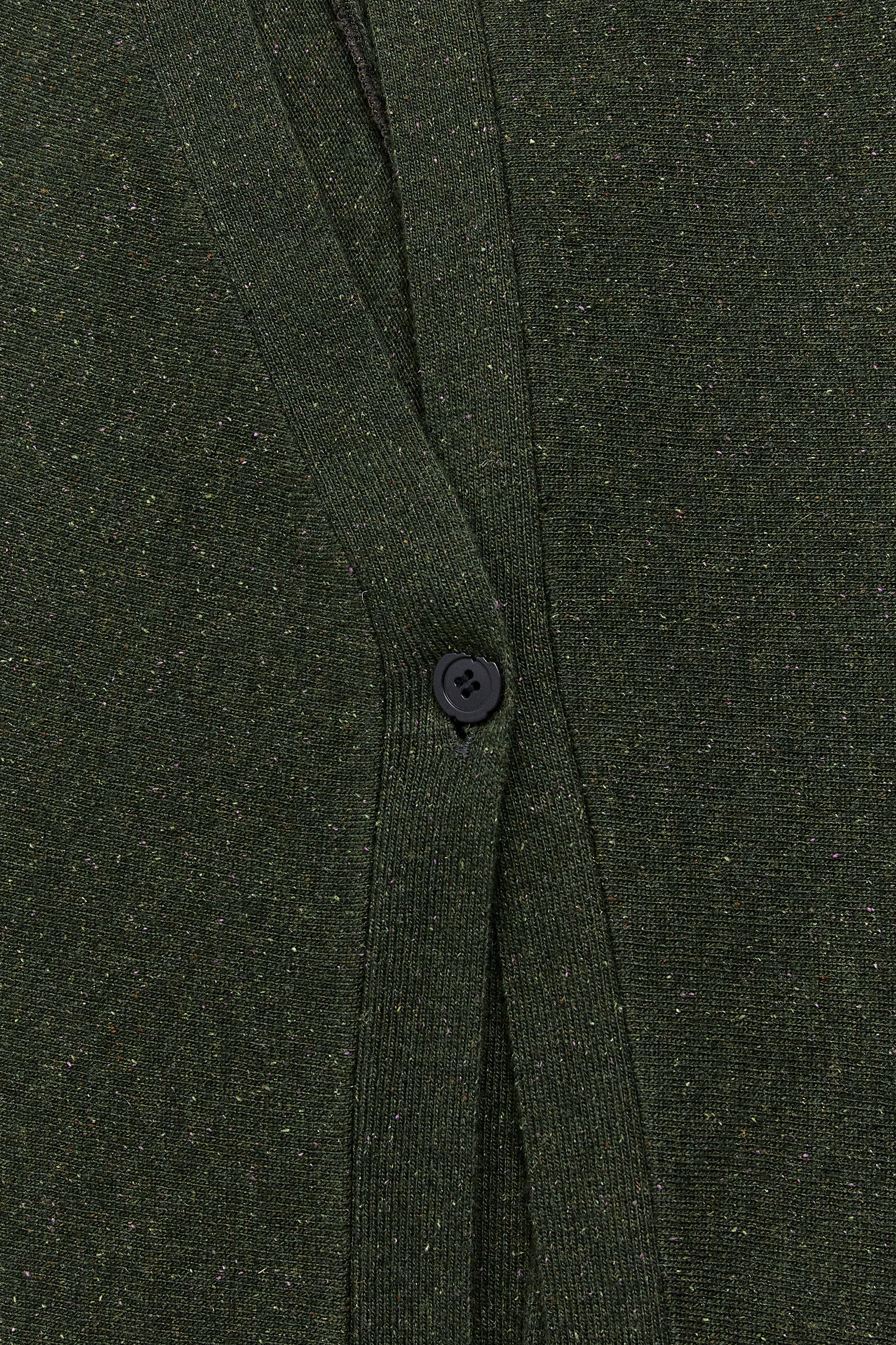 Dhesa Cardigan - Khaki Cashmere Wool Blend | Miista