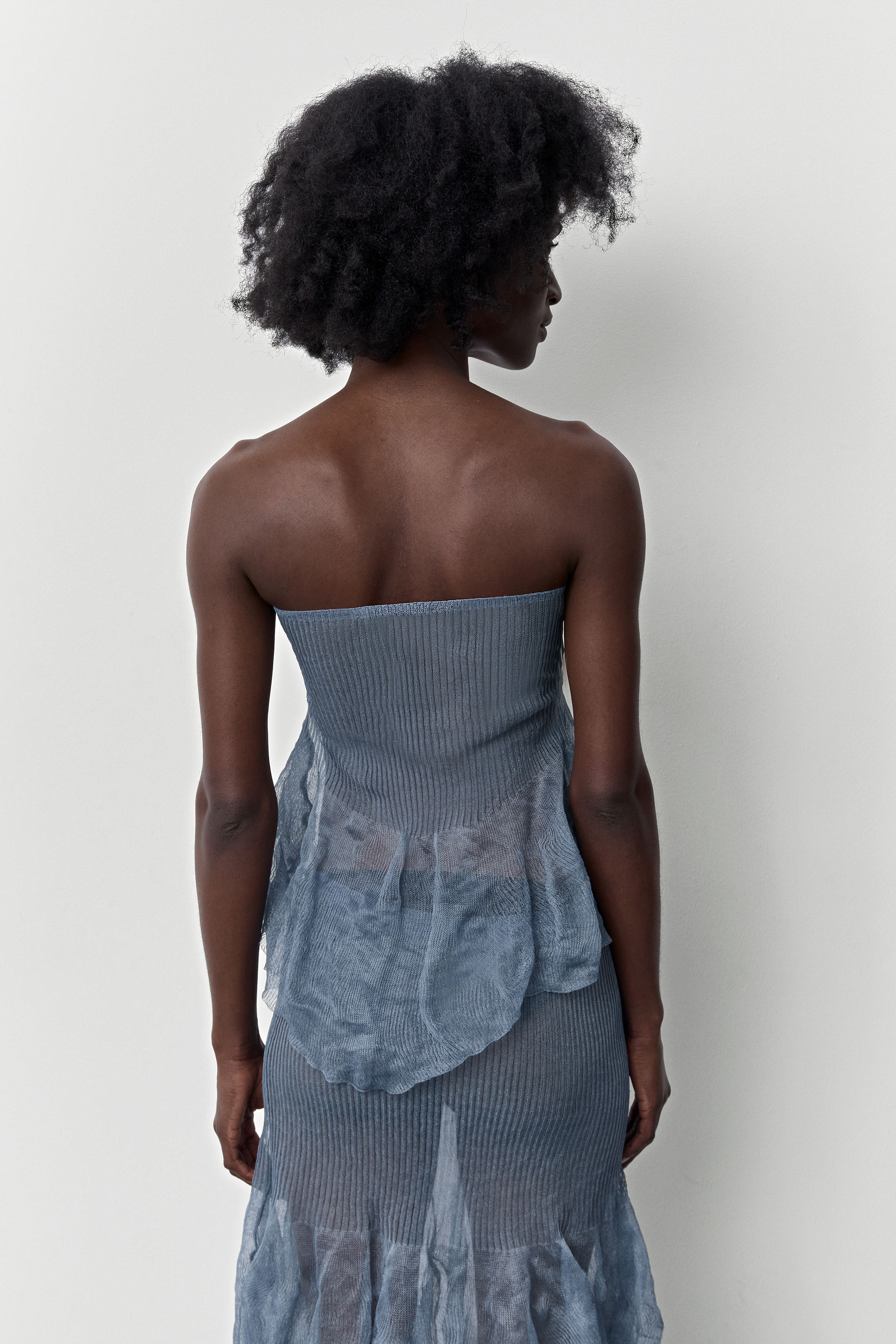 Felisa Teal Knit Top  | Miista | Designed & Handmade in Europe