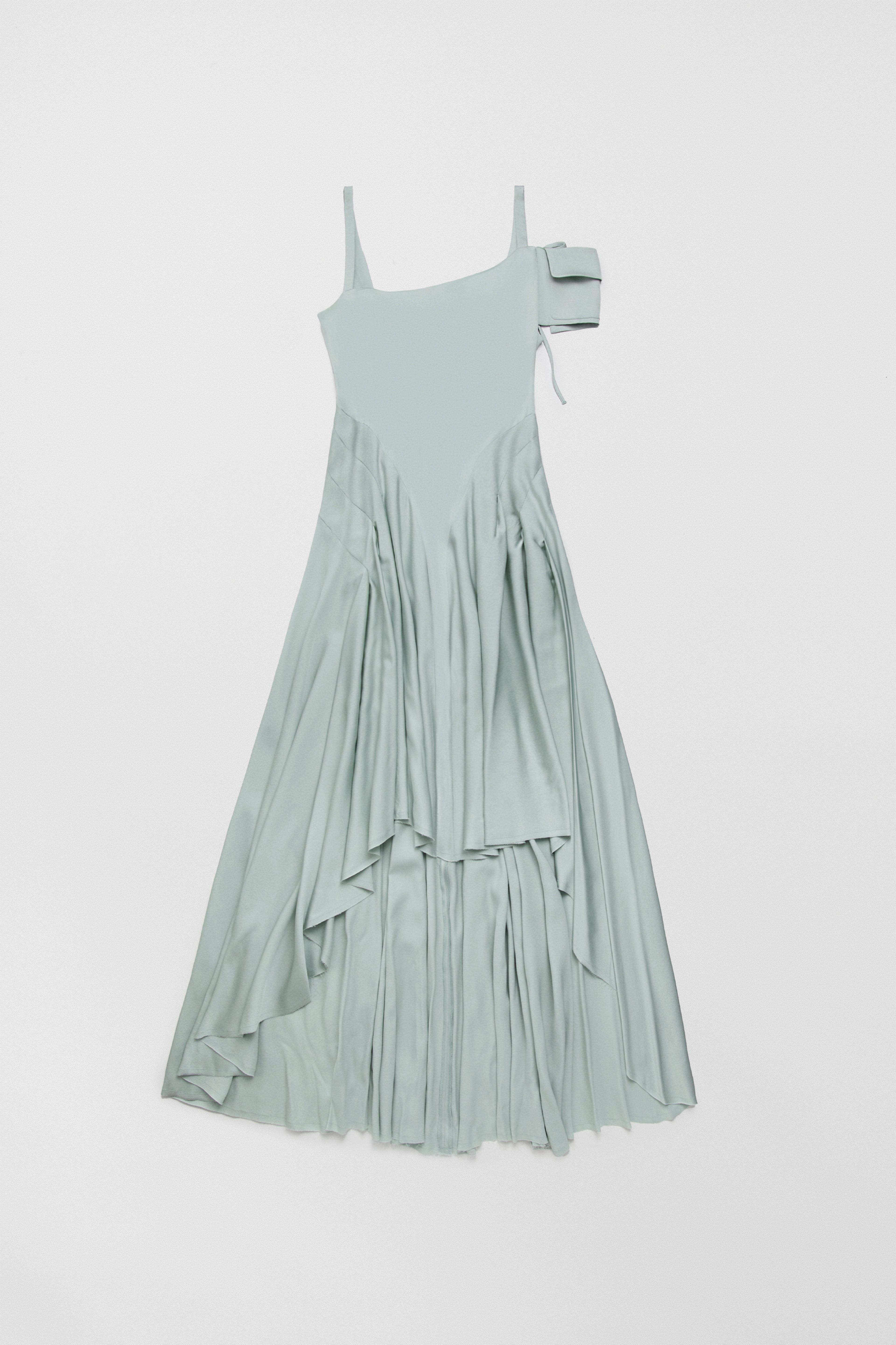 Rekka Mint Long Dress | Miista | Designed & Handmade in Europe