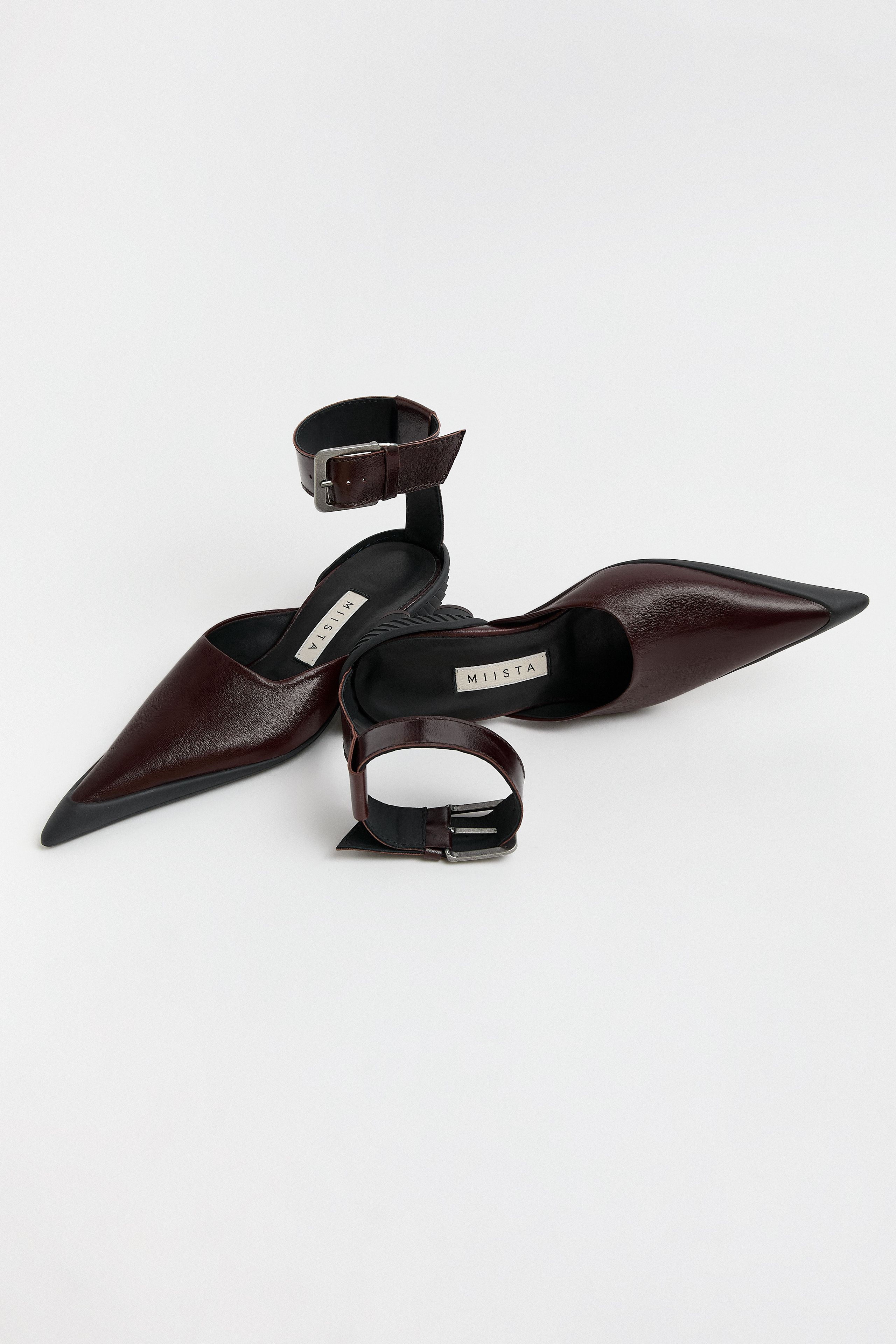 Talla Courts - Brown Leather | Miista