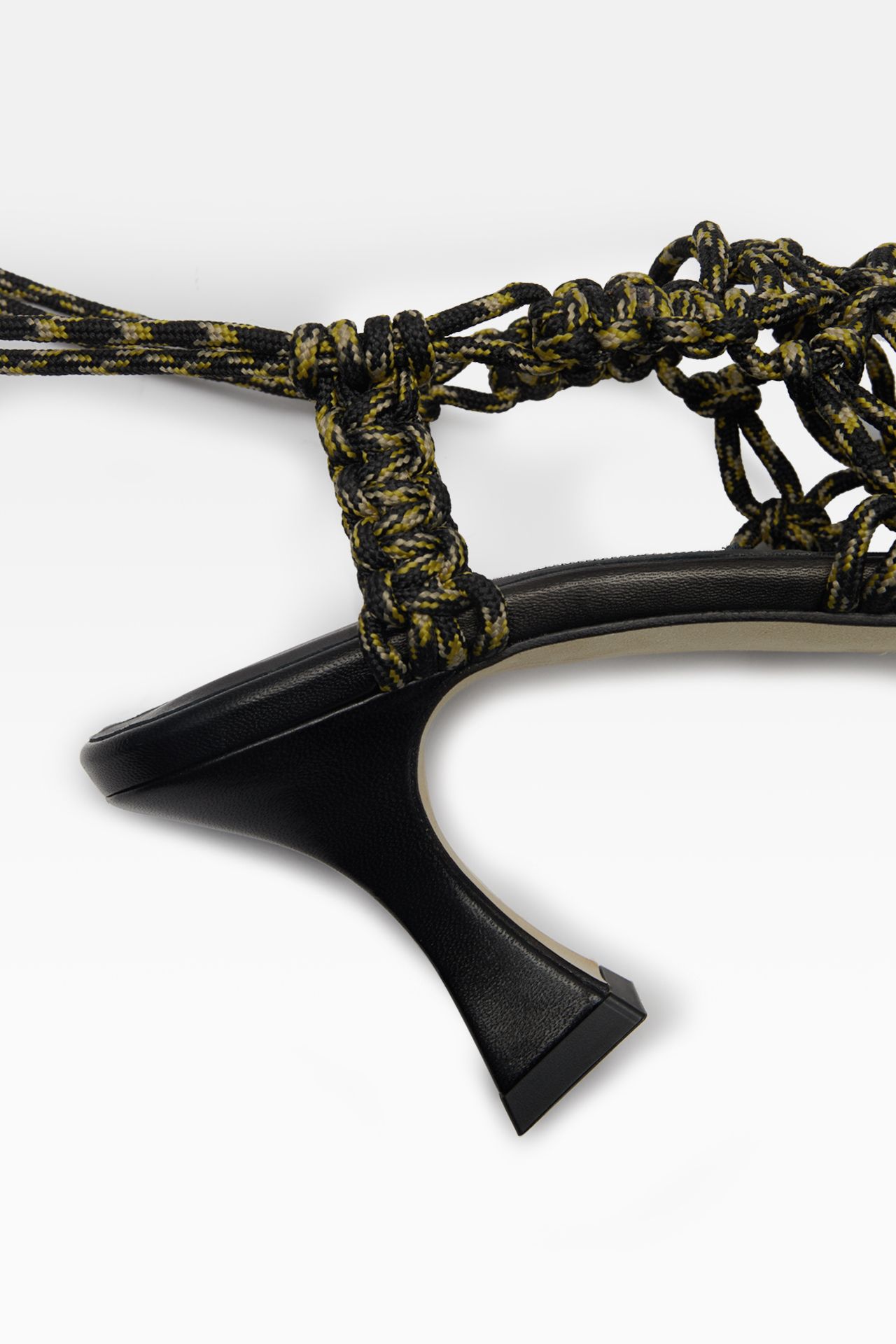 Stephanie Black Sandals | Miista