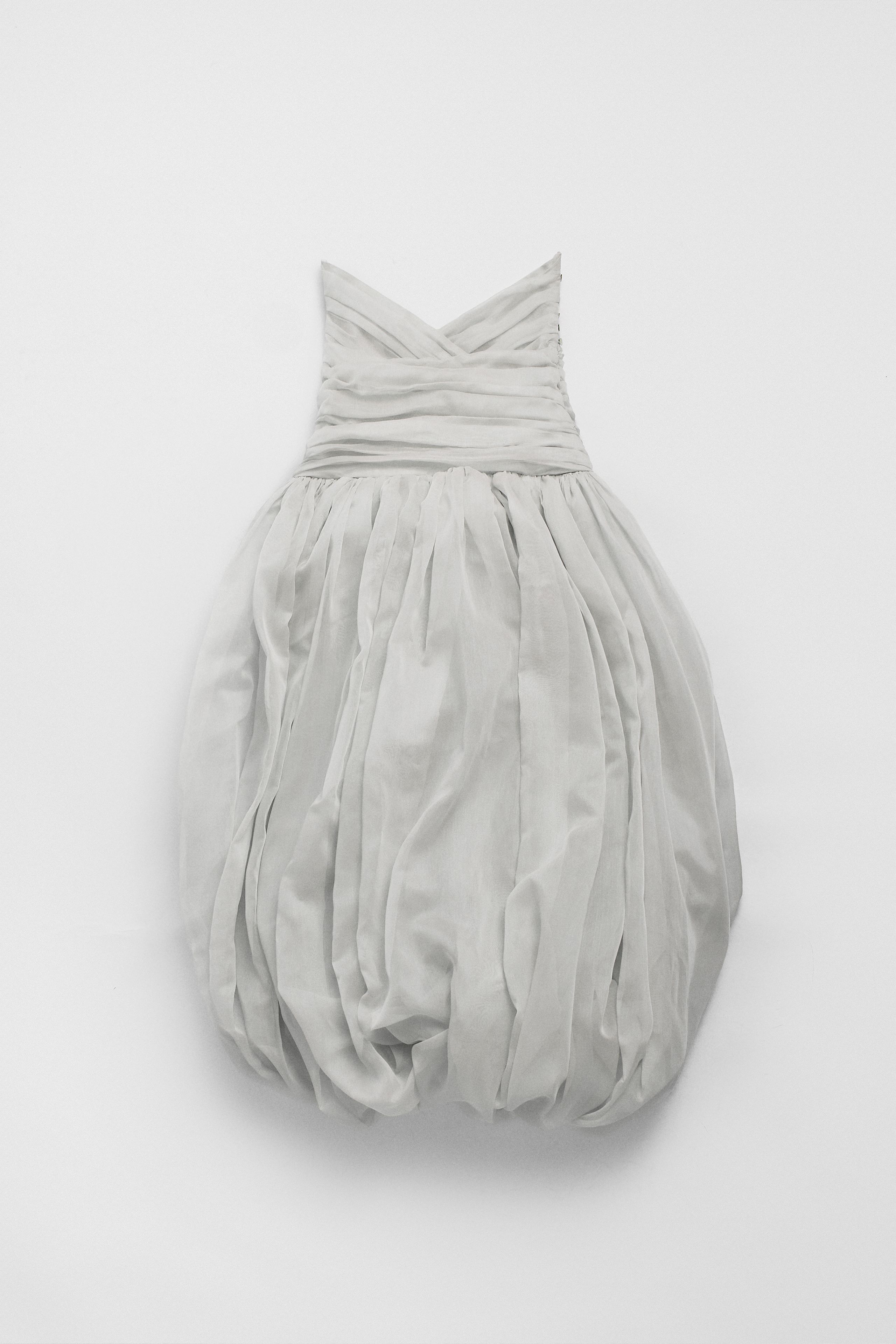 Adrienne Ecru Balloon Long Skirt | Miista | Designed & Handmade in Europe