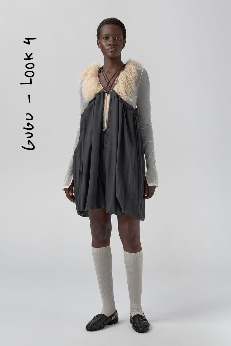 Kara Trousers - Grey Pleated Virgin Wool | Miista | Designed & Handmade in Europe