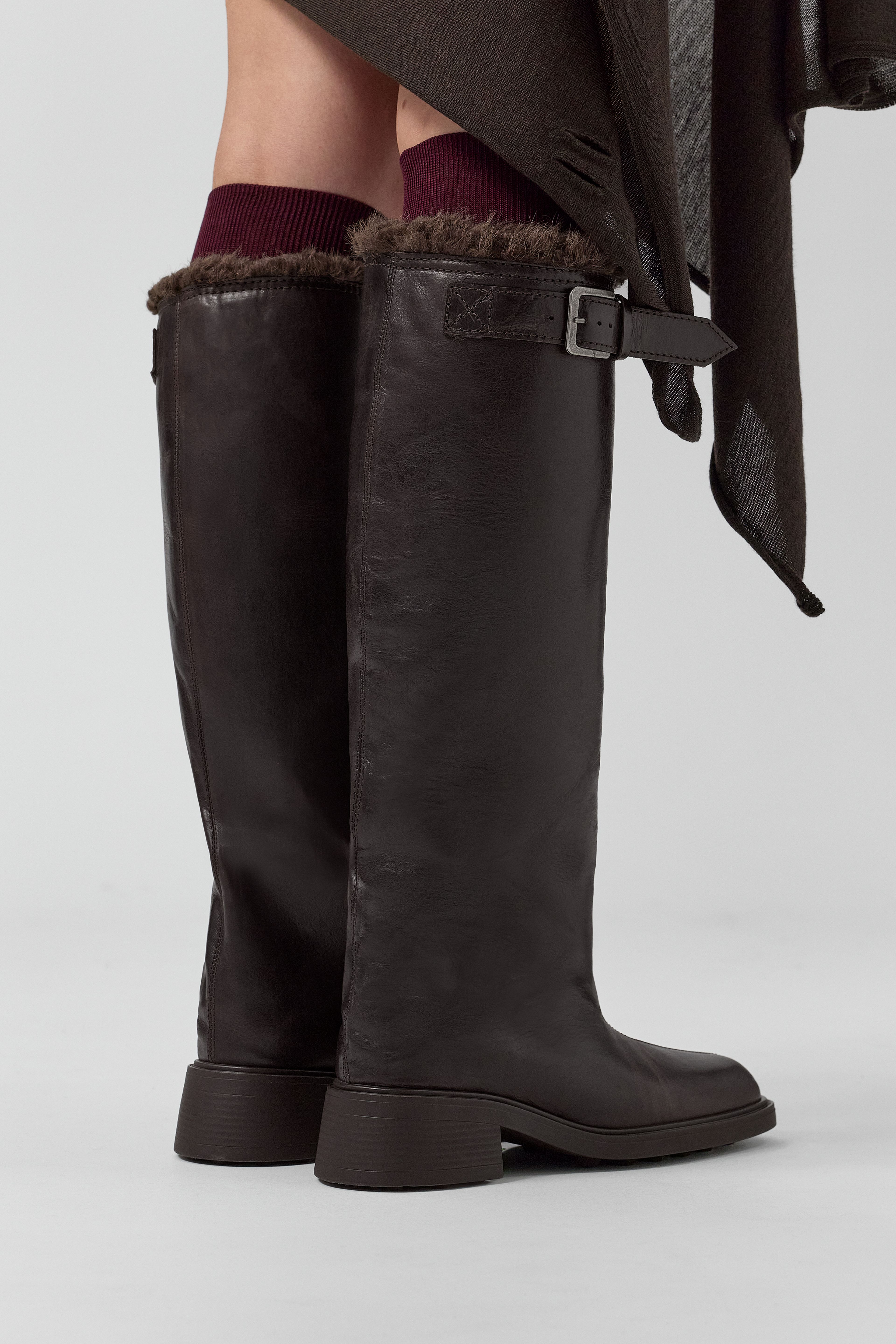 Roos Boots - Brown Leather | Miista | Designed & Handmade in Europe