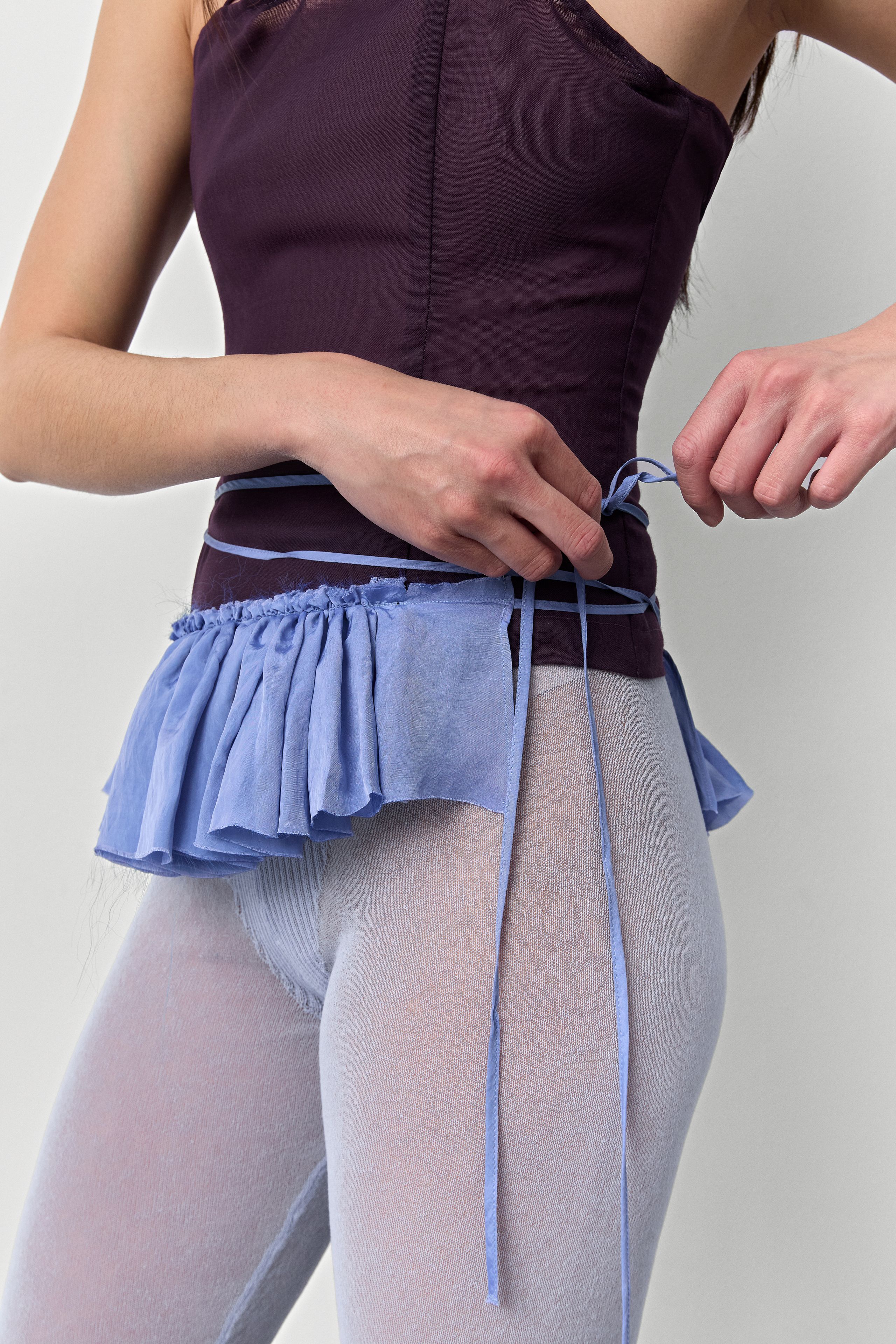 Vanny Lavander Ruffle | Miista | Designed & Handmade in Europe