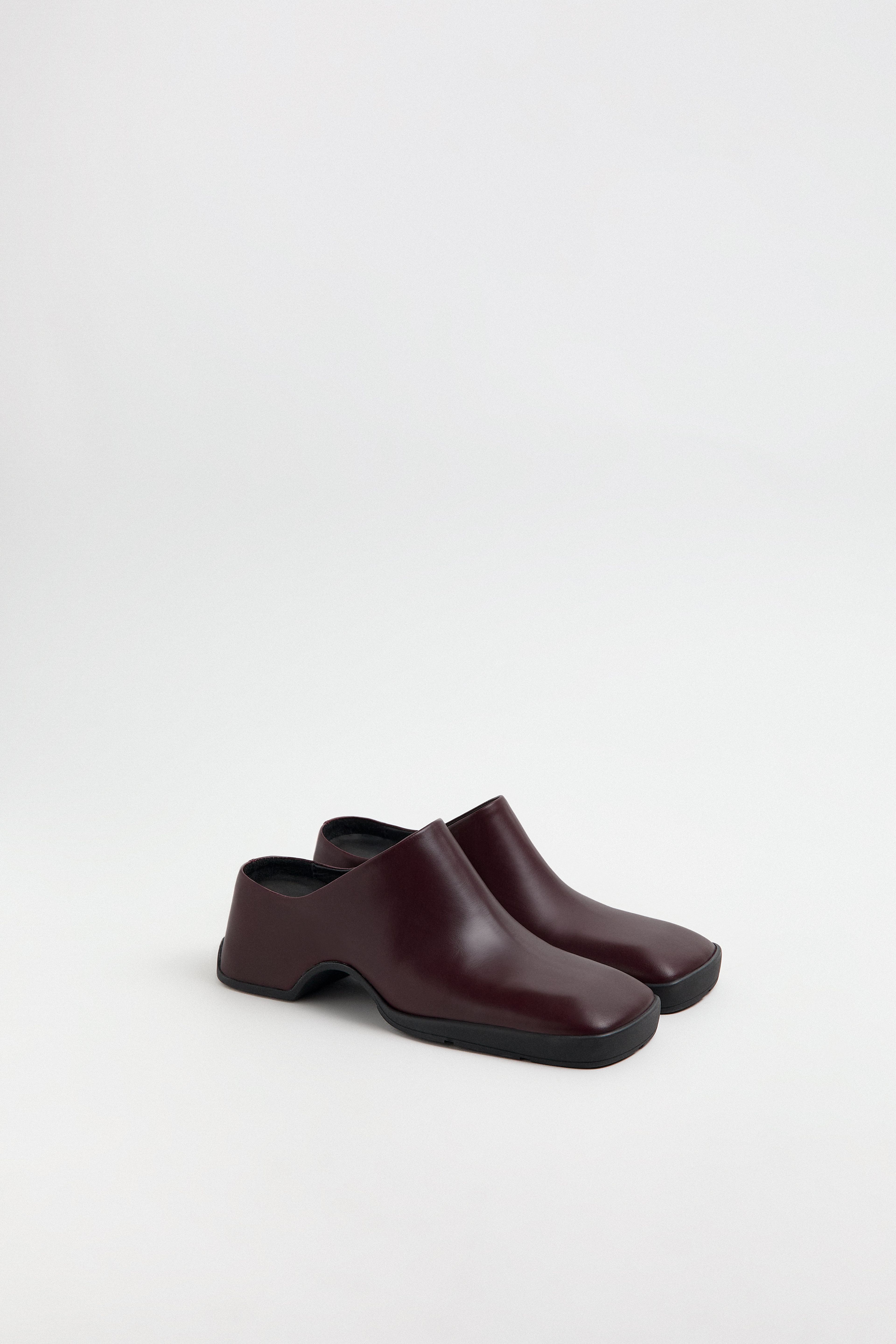 Amoy Burgundy Mules | Miista | Designed & Handmade in Europe