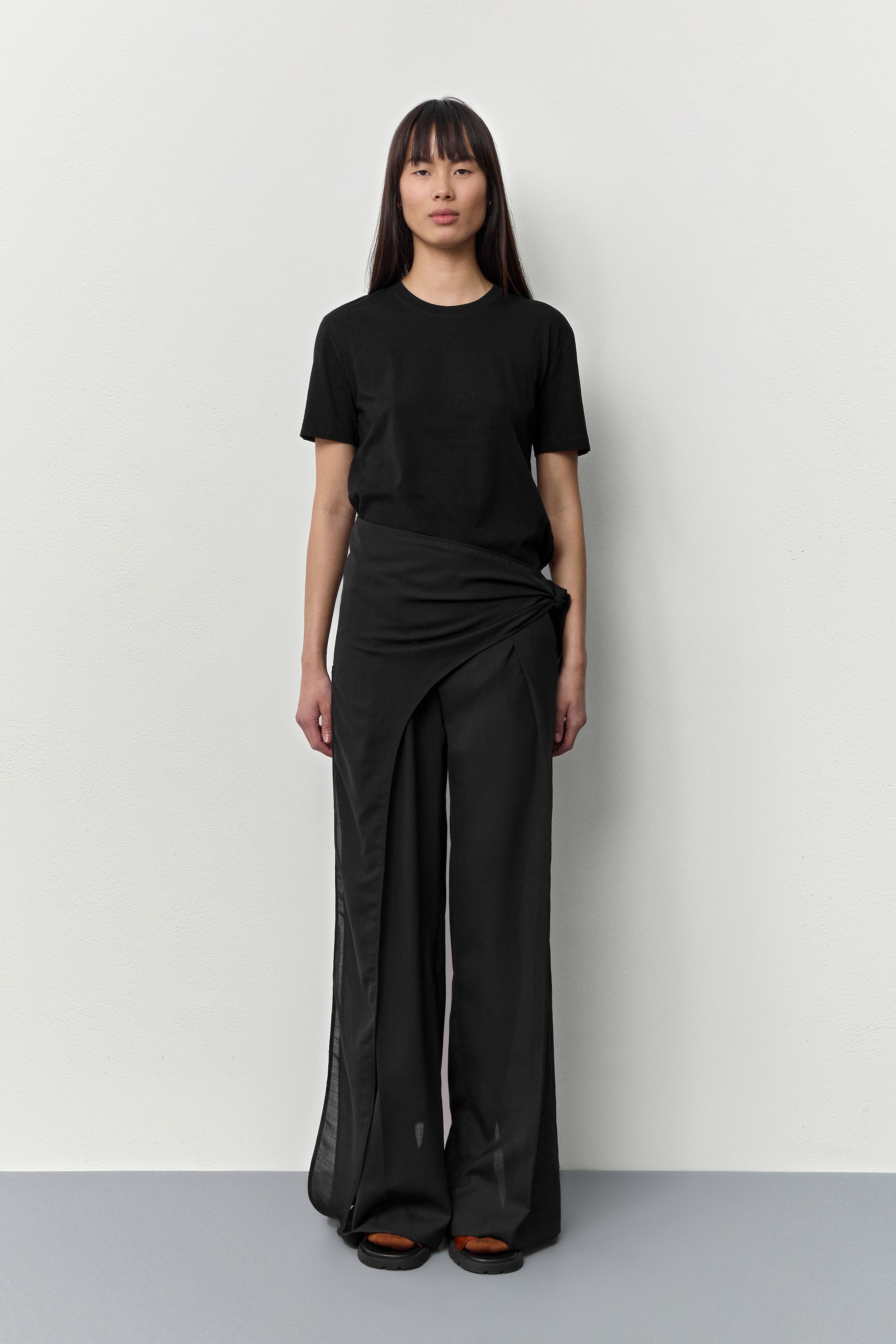 Odile Black Trousers | Miista | Designed & Handmade in Europe