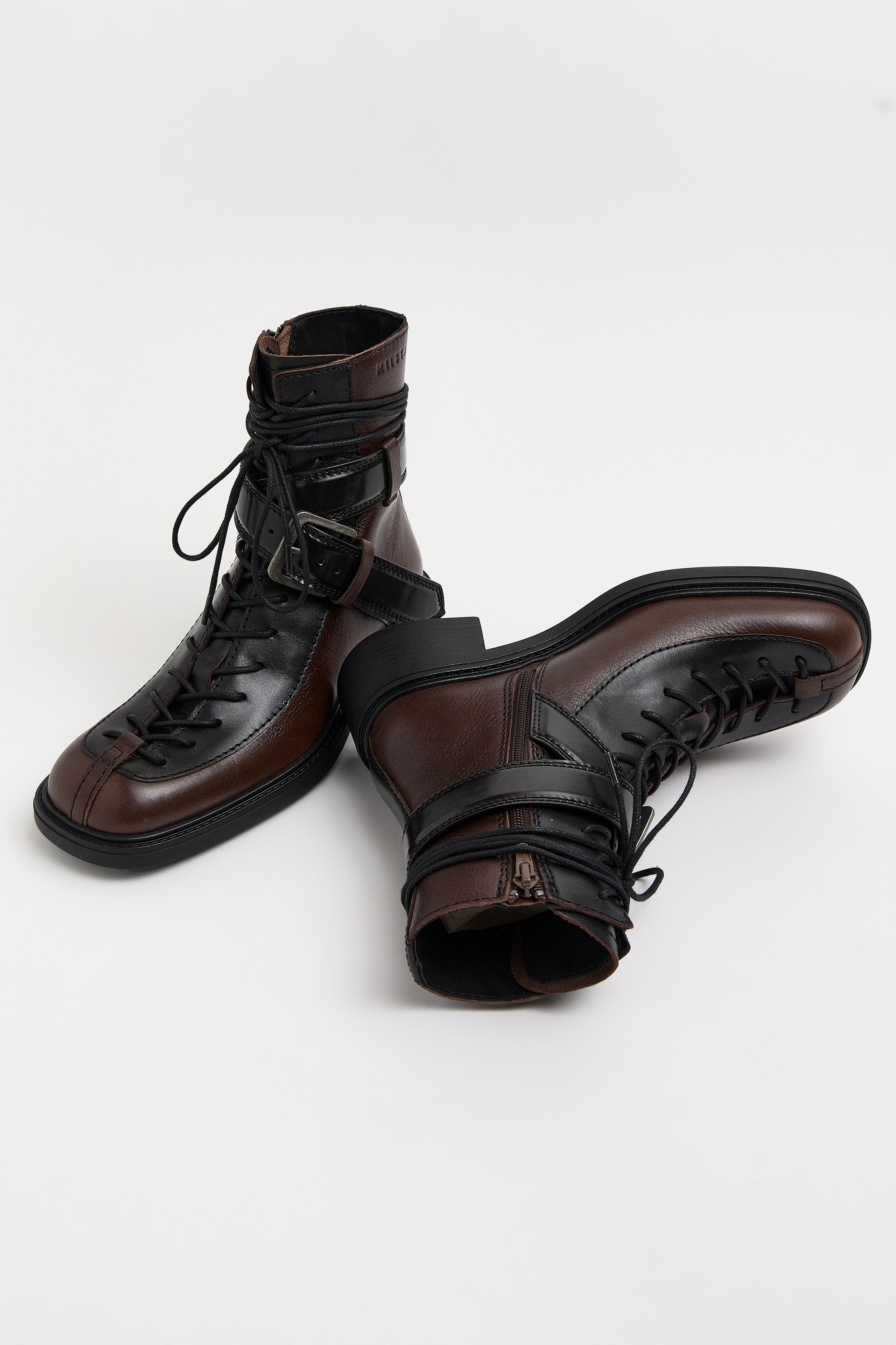 Licia Boots - Brown Leather | Miista | Designed & Handmade in Europe