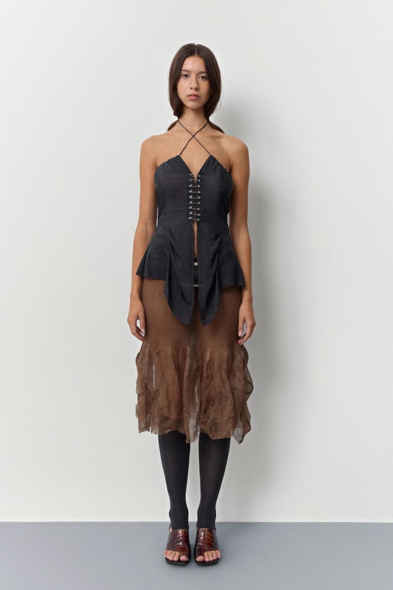 Aberdeen Washed Black Top