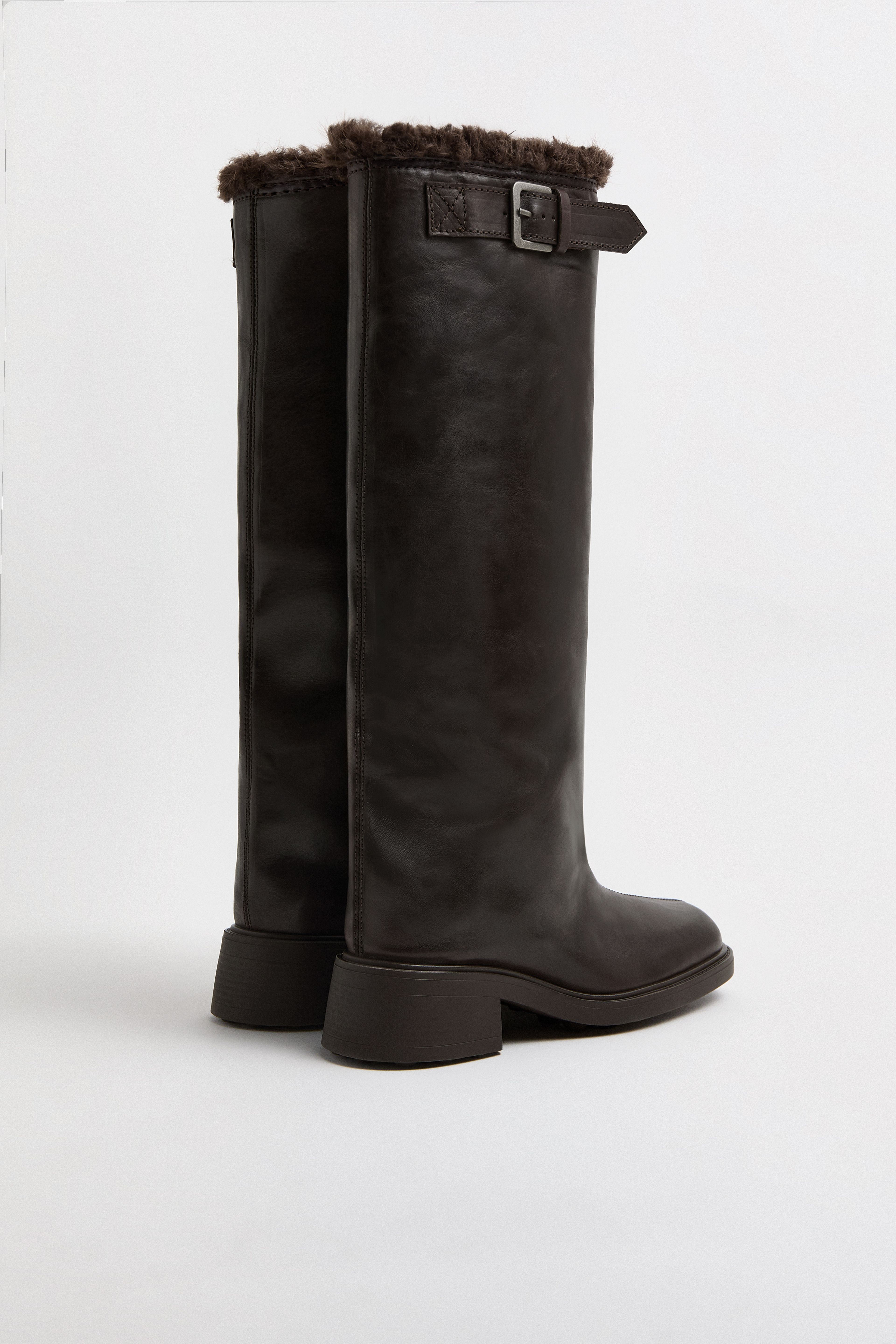 Roos Boots - Brown Leather | Miista | Designed & Handmade in Europe