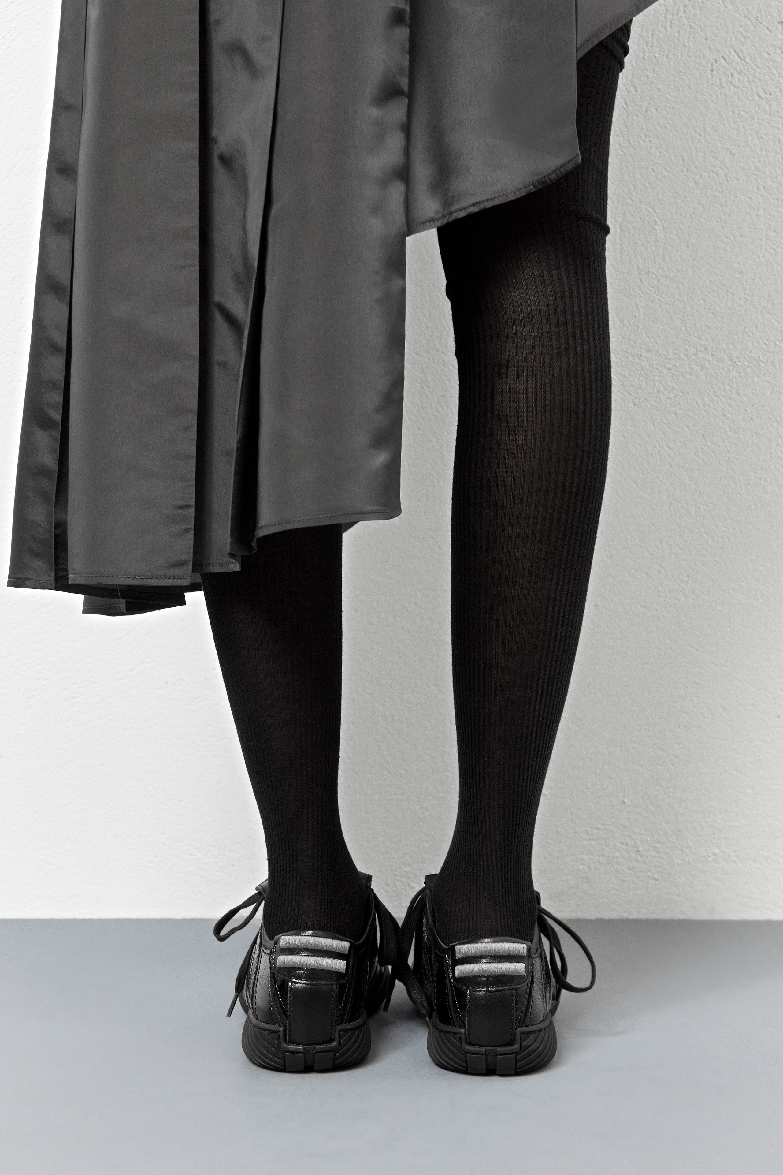 Nikoletta Sneakers - Black Nappa Leather | Miista