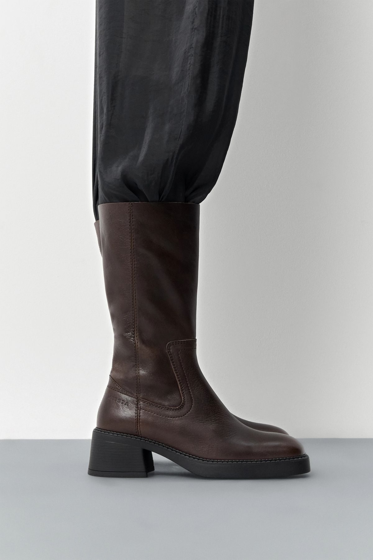 Marlies Boots - Brown Natural Leather