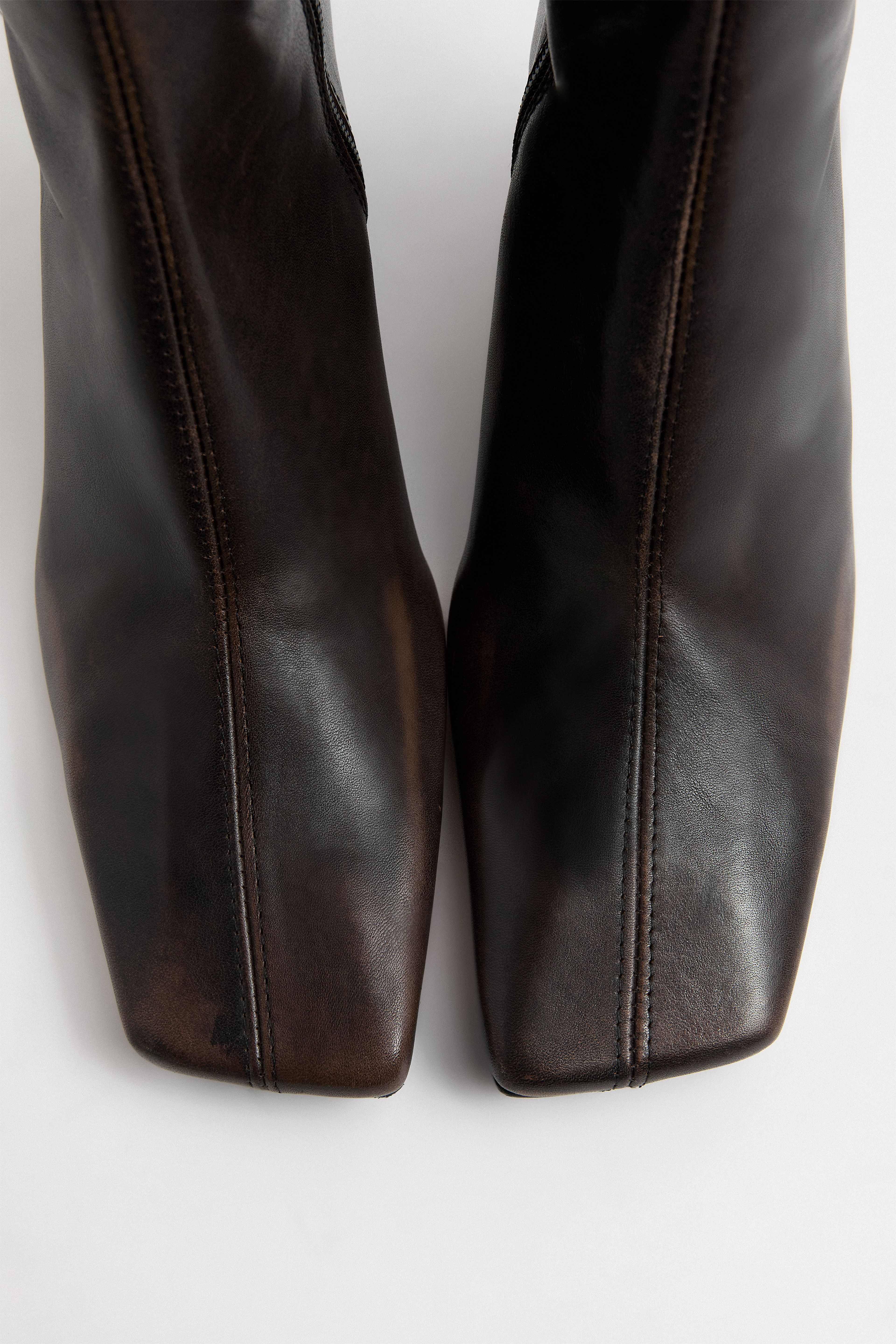 Sulay Brushed Brown Boots | Miista | Designed & Handmade in Europe