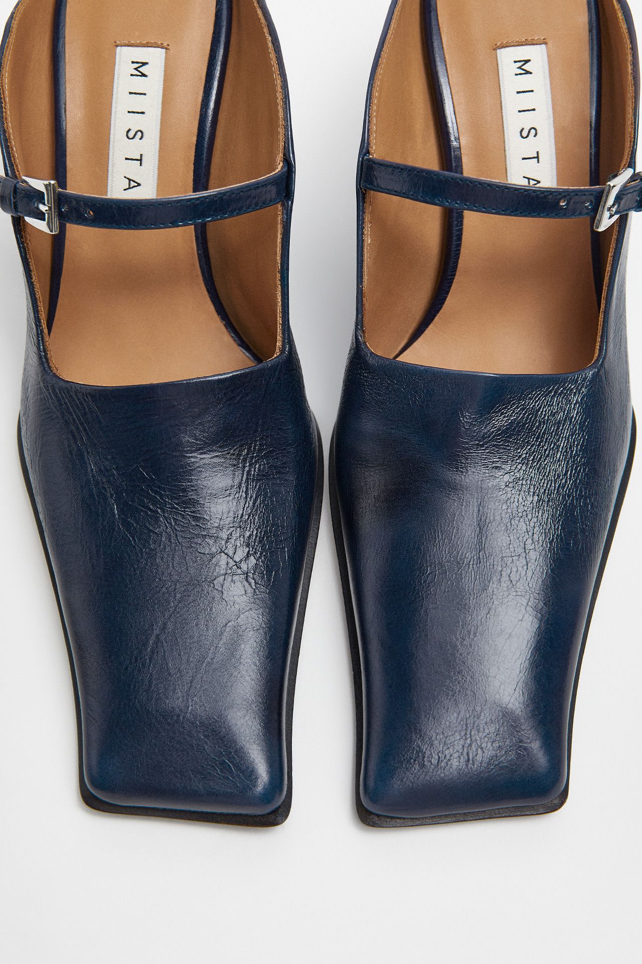 Aldith Navy Mules | Miista