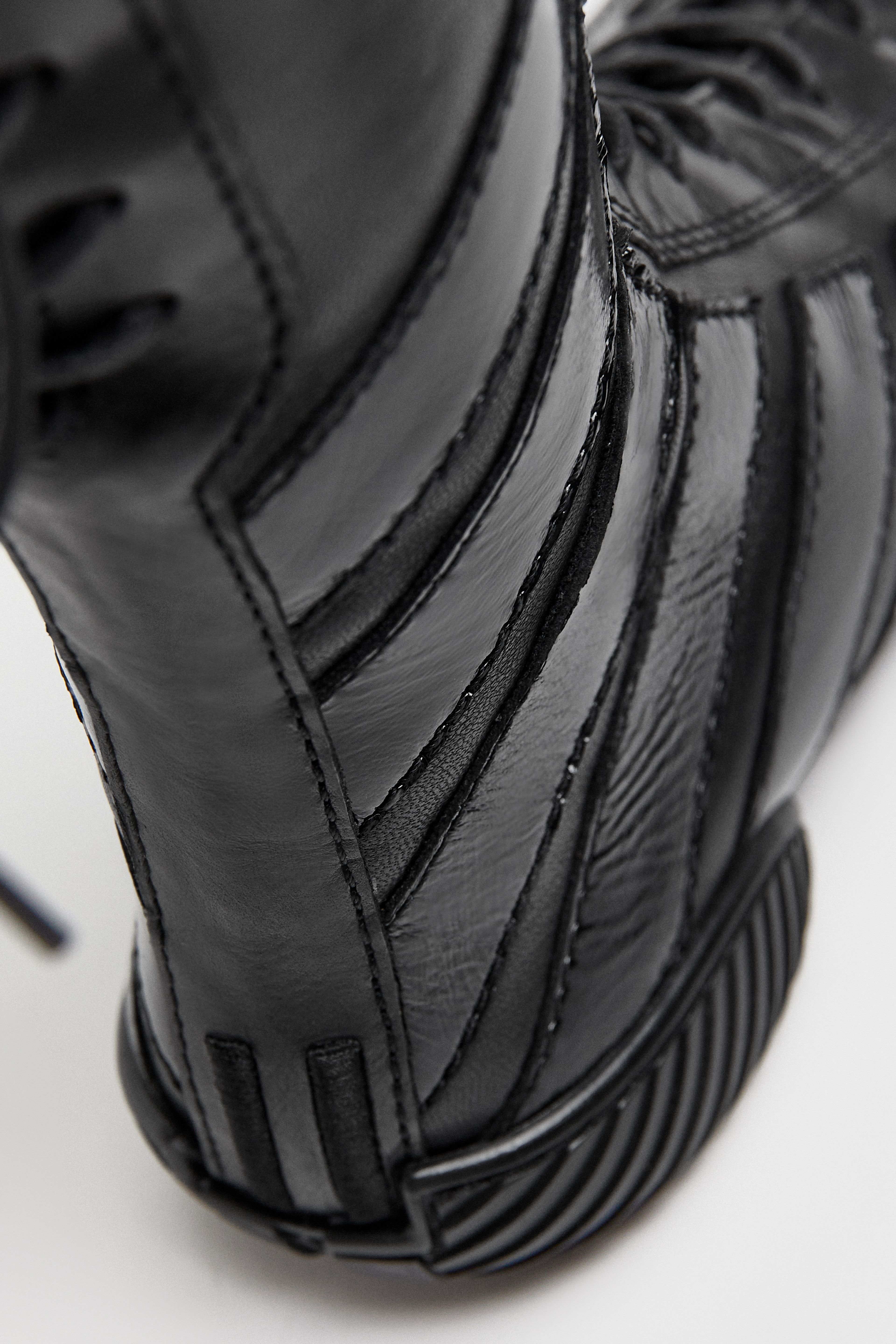 Imogen Black Lace Sneakers | Designed & Handmade in Europe