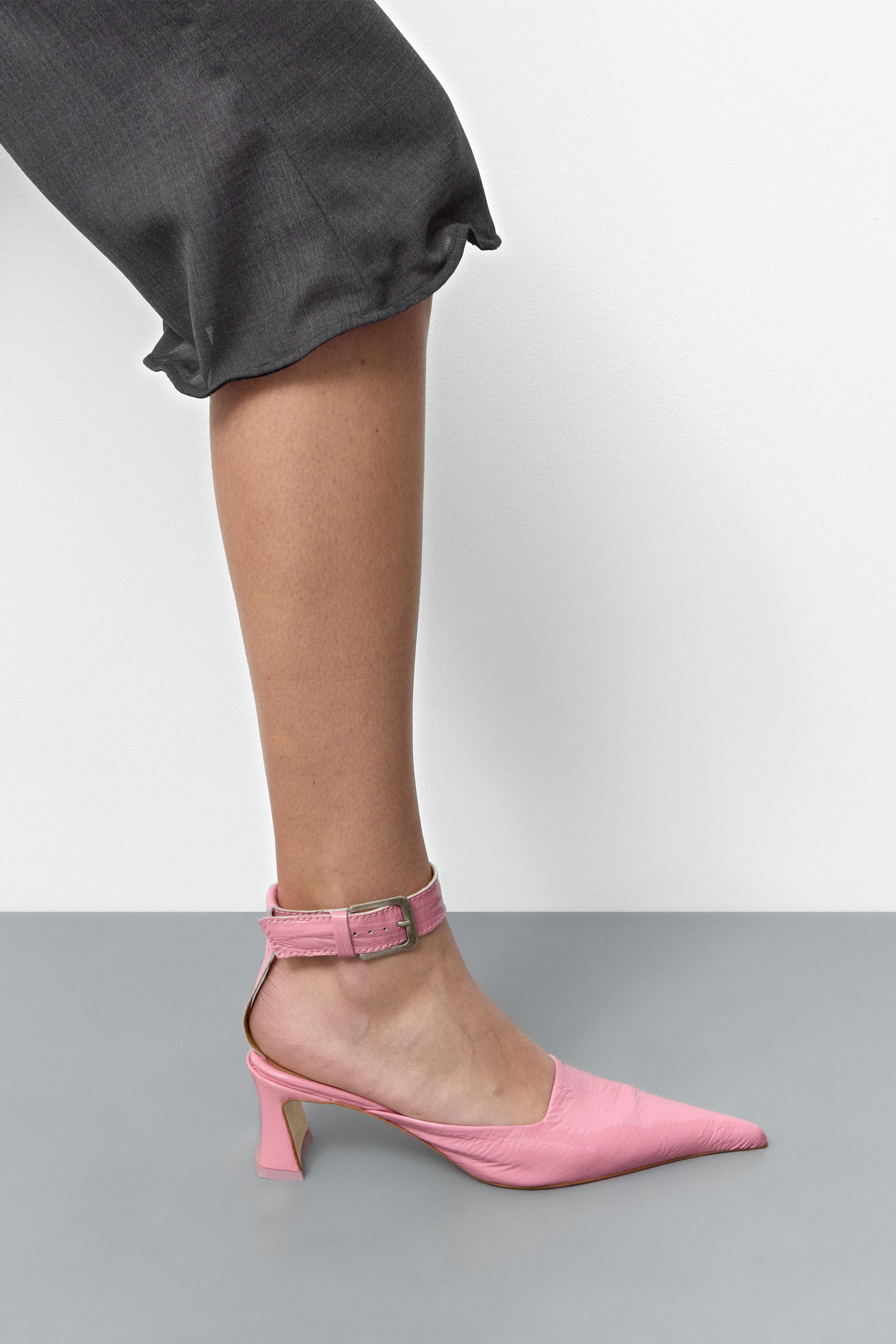 Qori Pink Ankle Strap Sandals | Miista | Designed & Handmade in Europe