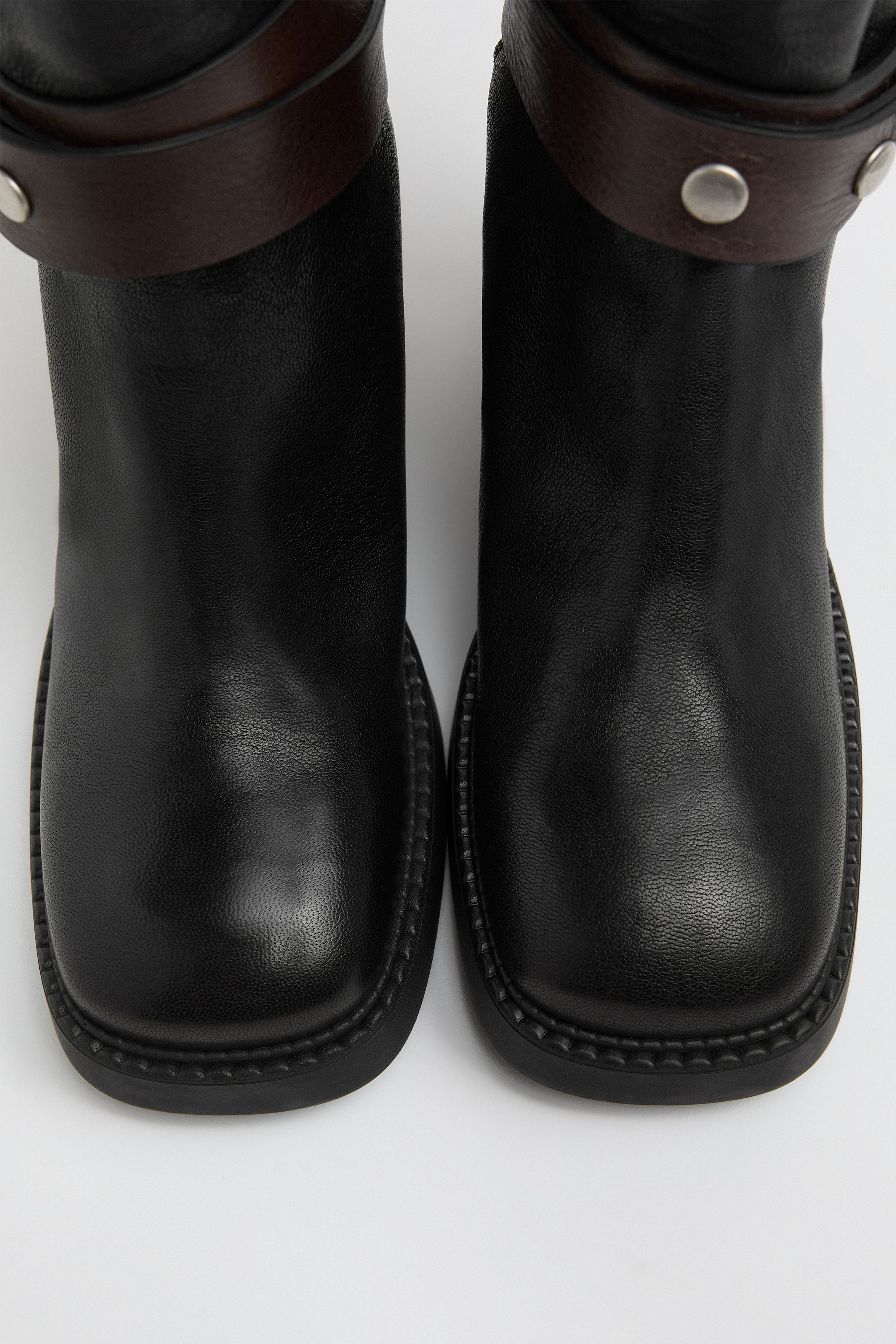 Janina Boots - Black Leather | Miista | Designed & Handmade in Europe