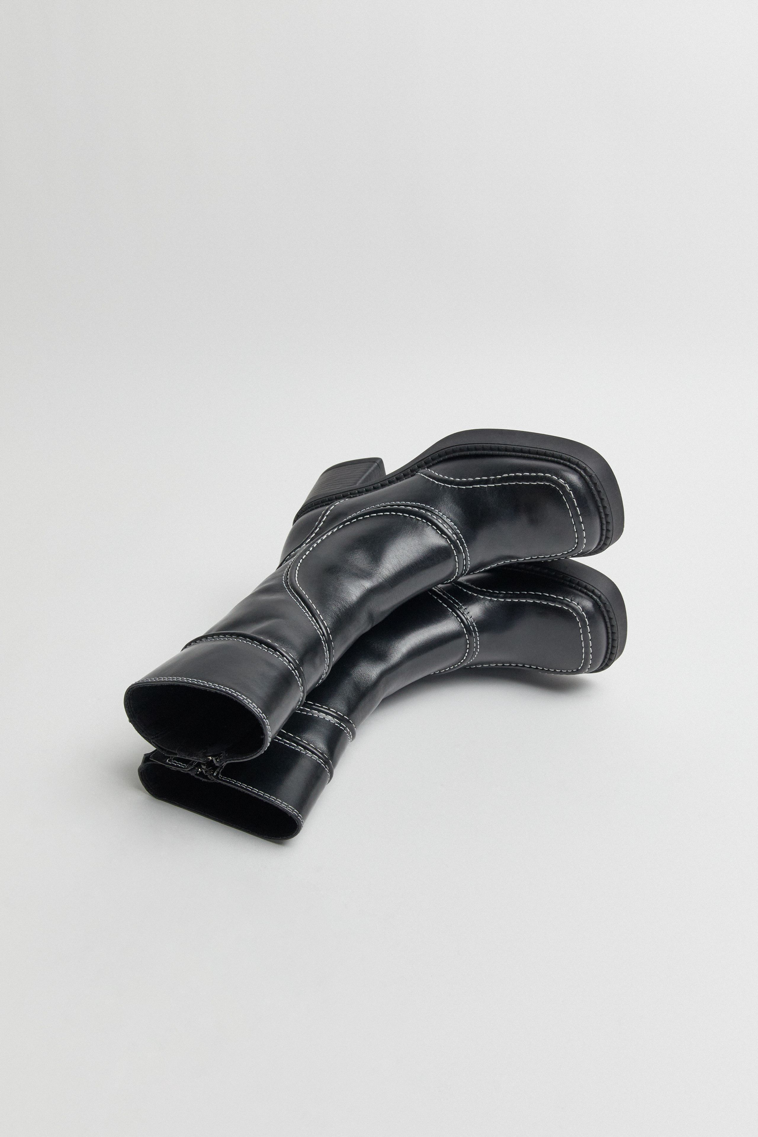 【関税込み】Miista ブラック Malene アンクルブーツ Malene Black Ankle Boots | Miista