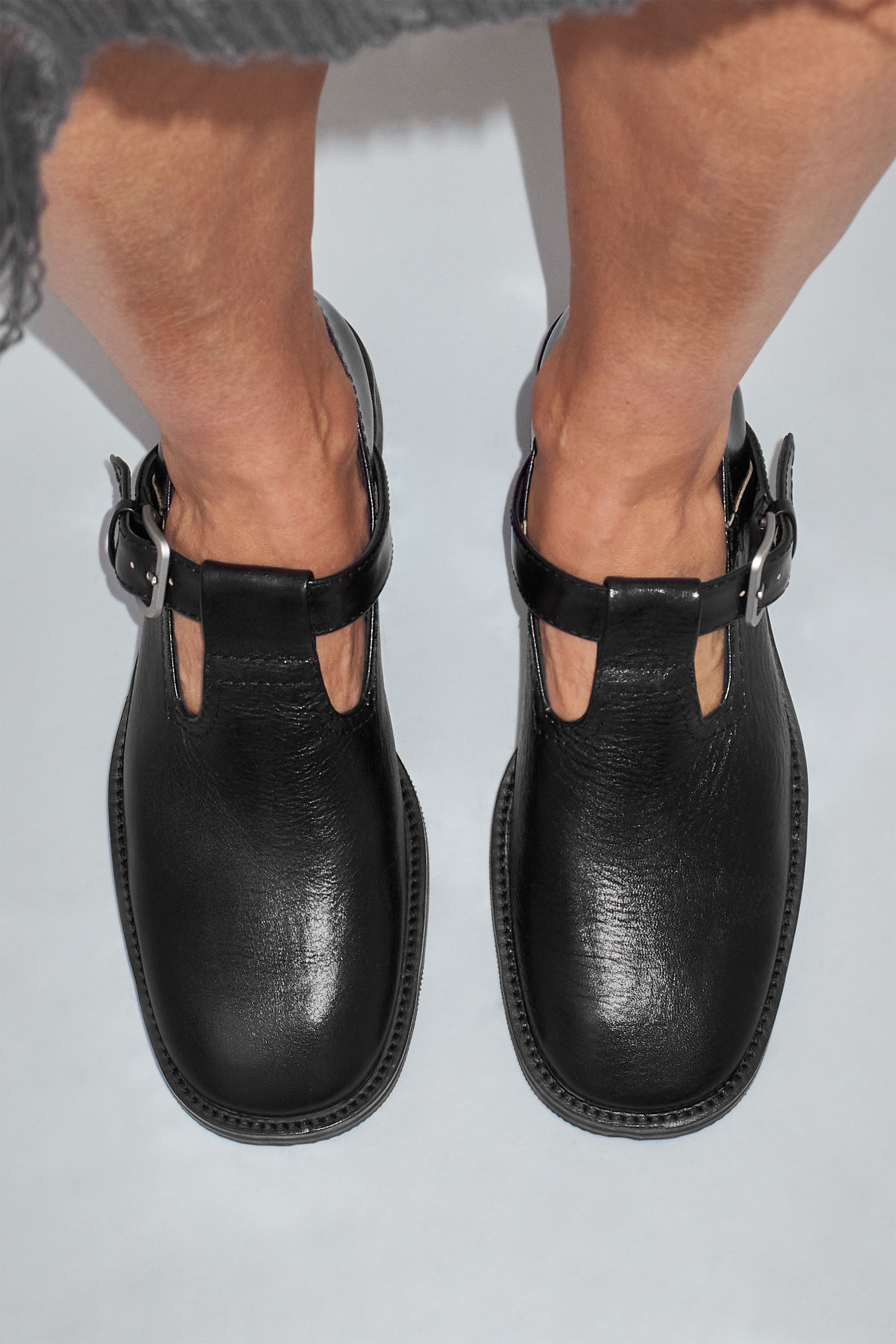 Samu Brogues - Black Leather | Miista
