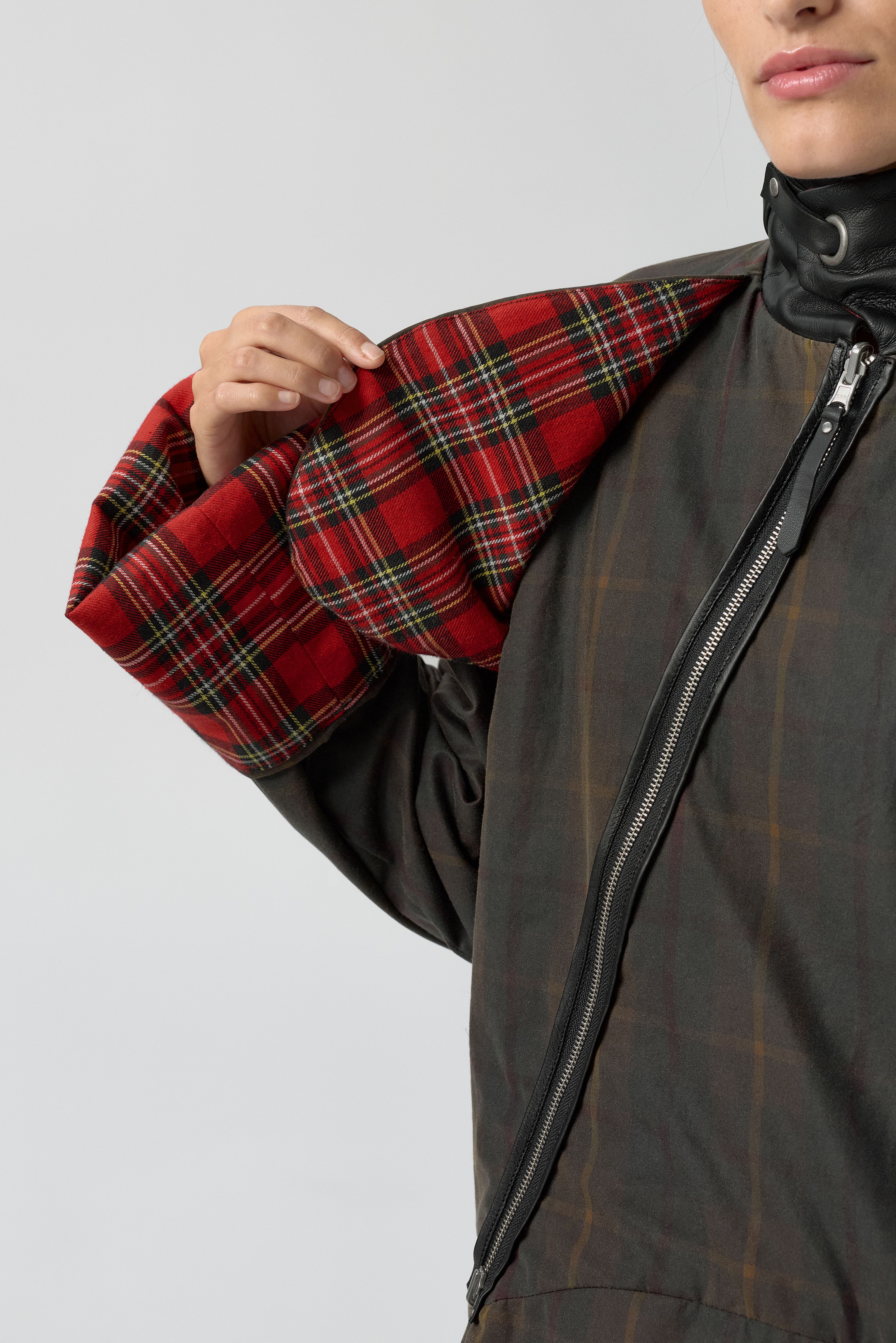 Ofelia Jacket - Brown Cotton | Miista | Designed & Handmade in Europe