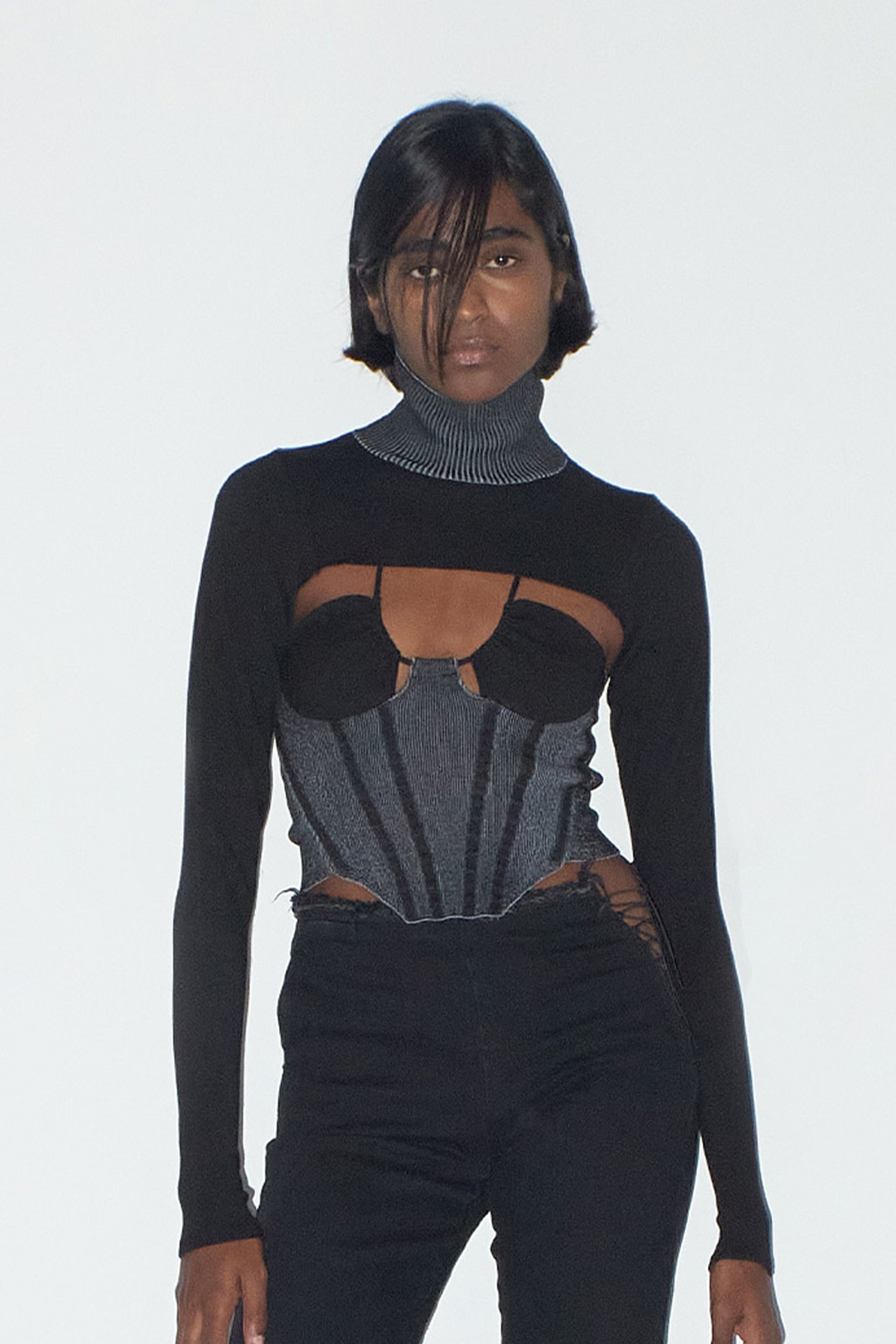 Blume Lightgrey Top | Miista Europe | Made in Spain