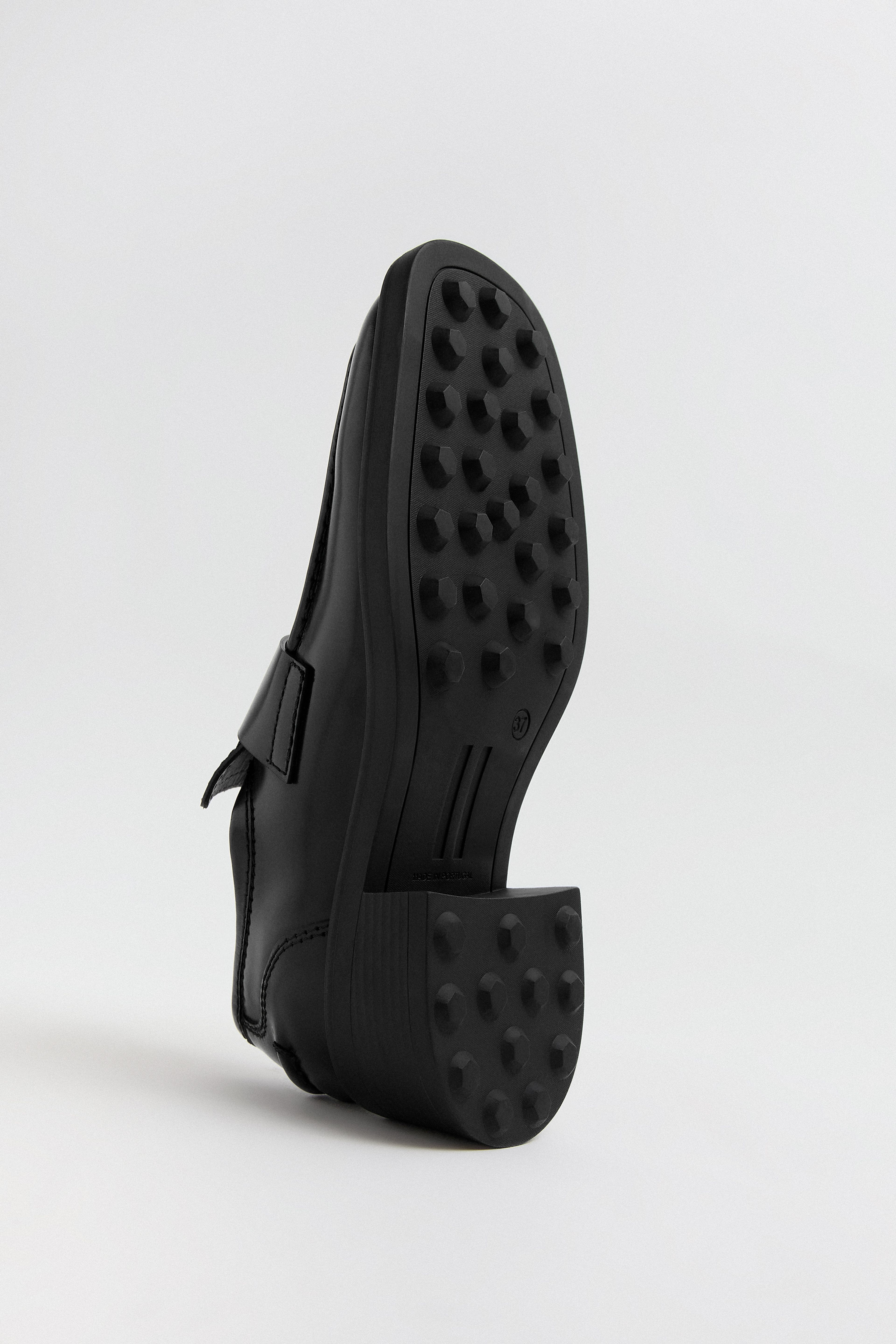 Amelia Loafers - Black Leather | Miista | Designed & Handmade in Europe