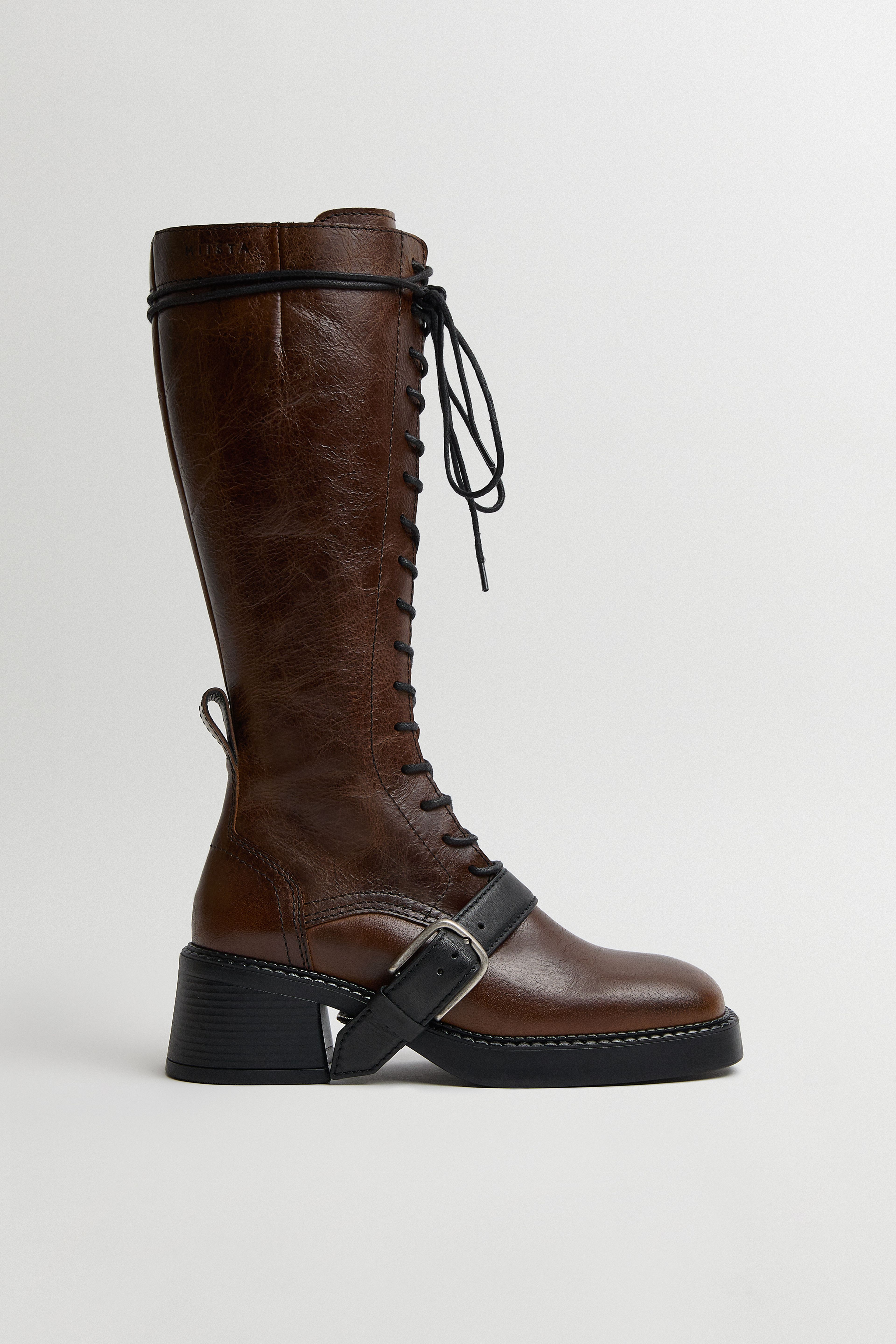 Iwona Boots  - Tan Leather | Miista | Designed & Handmade in Europe