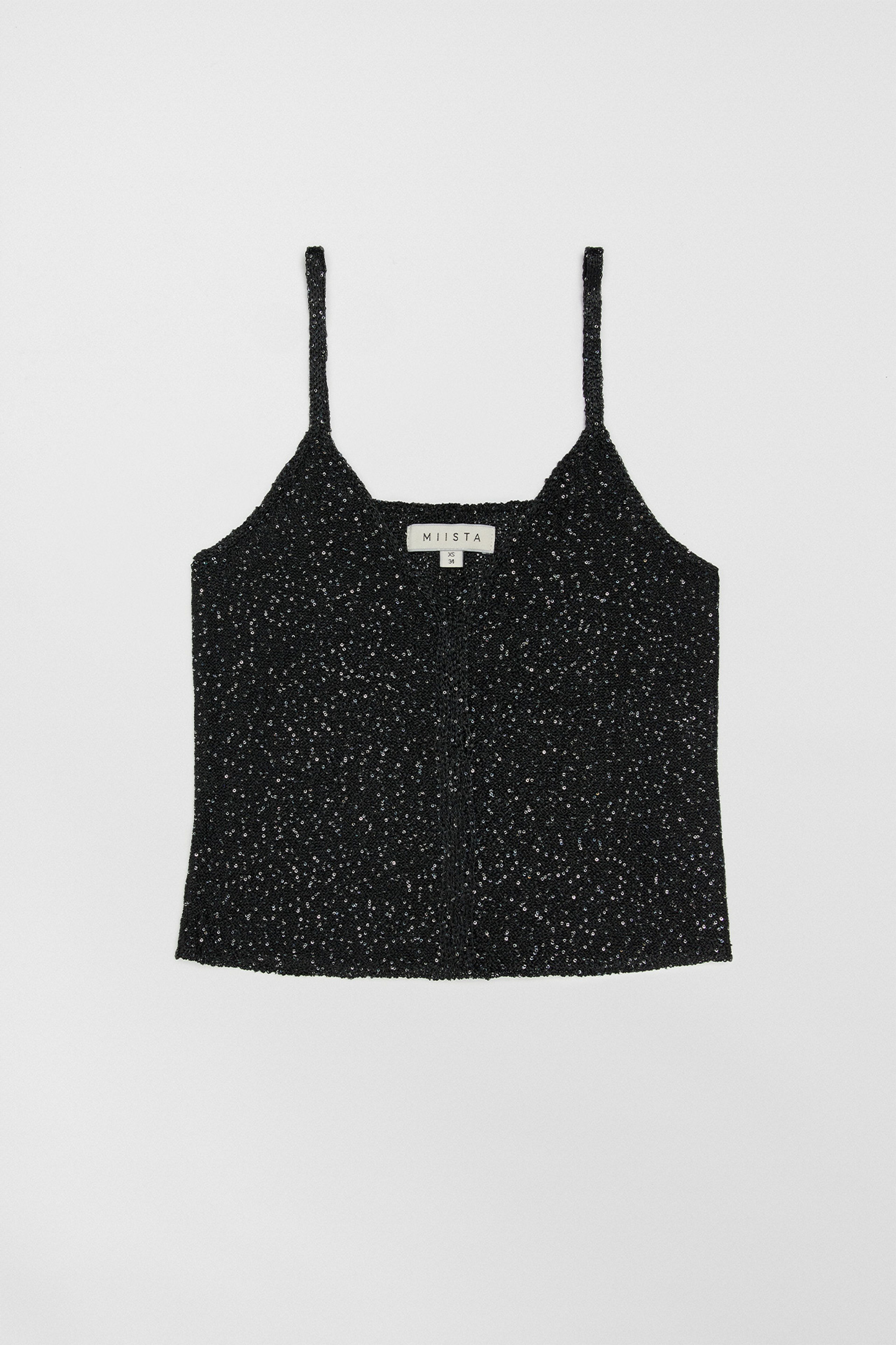 Sonia Black Top | Miista Europe | Made in Spain