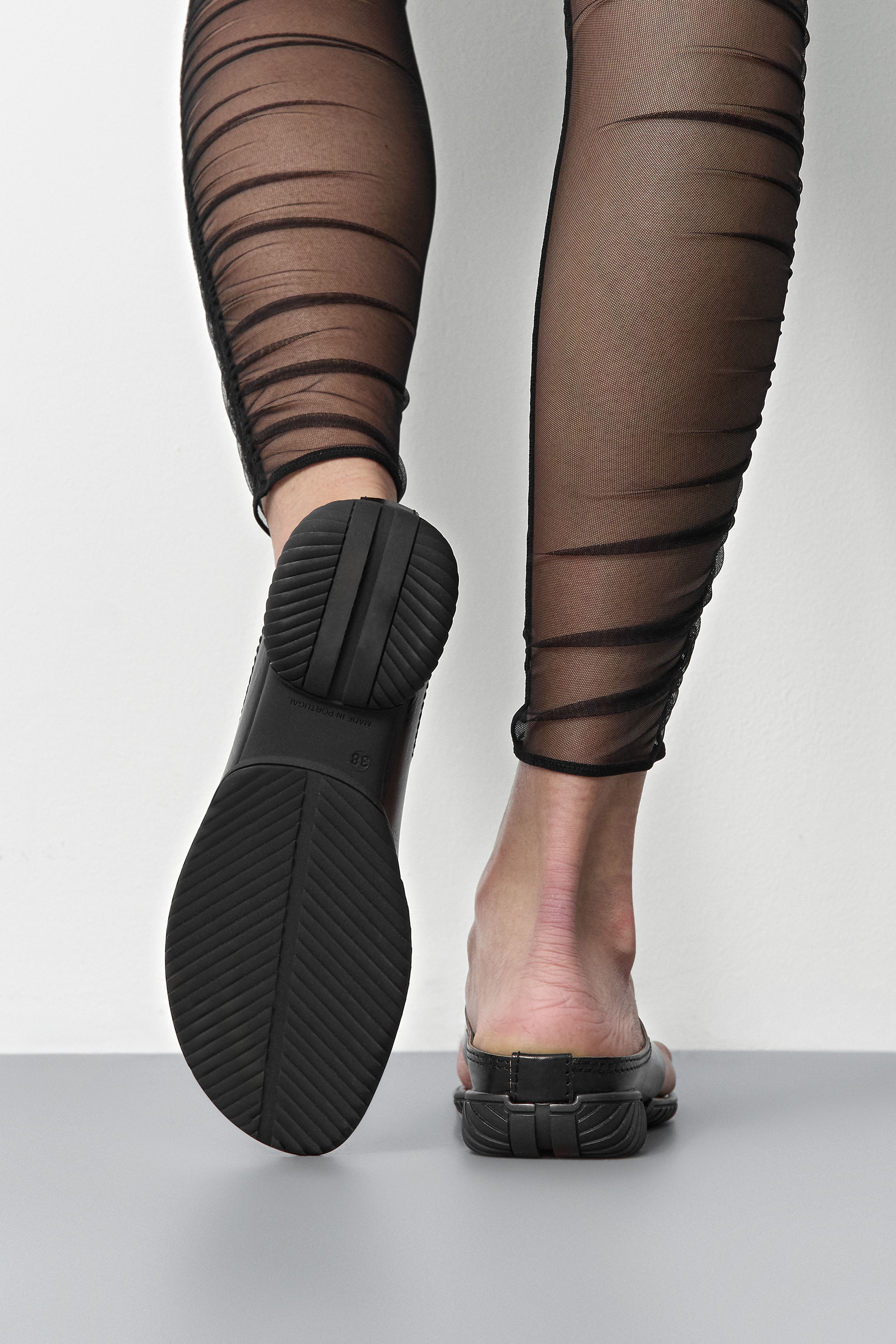 Punet Black Thonge Flat Sandals  | Miista | Designed & Handmade in Europe