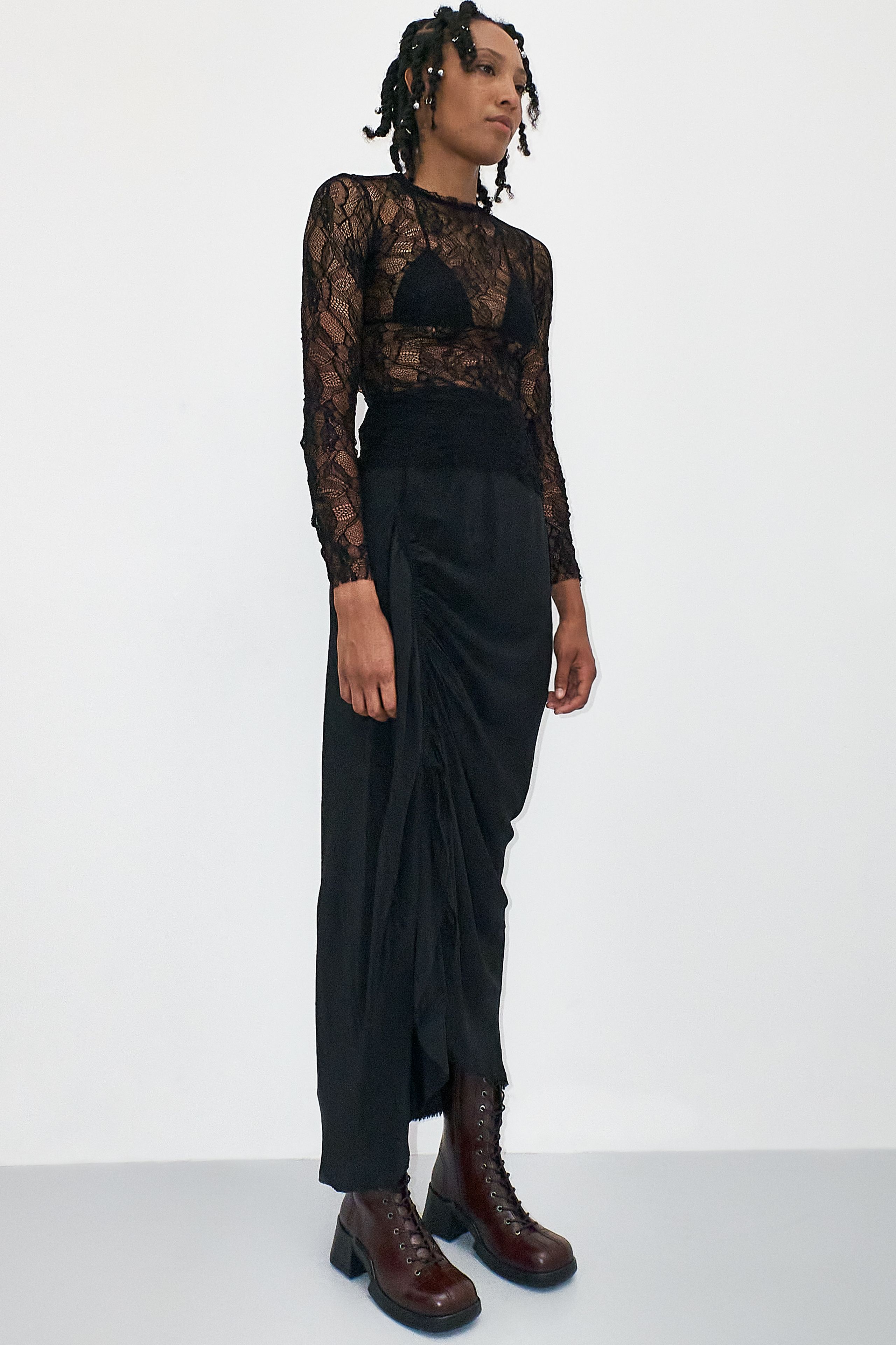 Ze Black Skirt | Miista