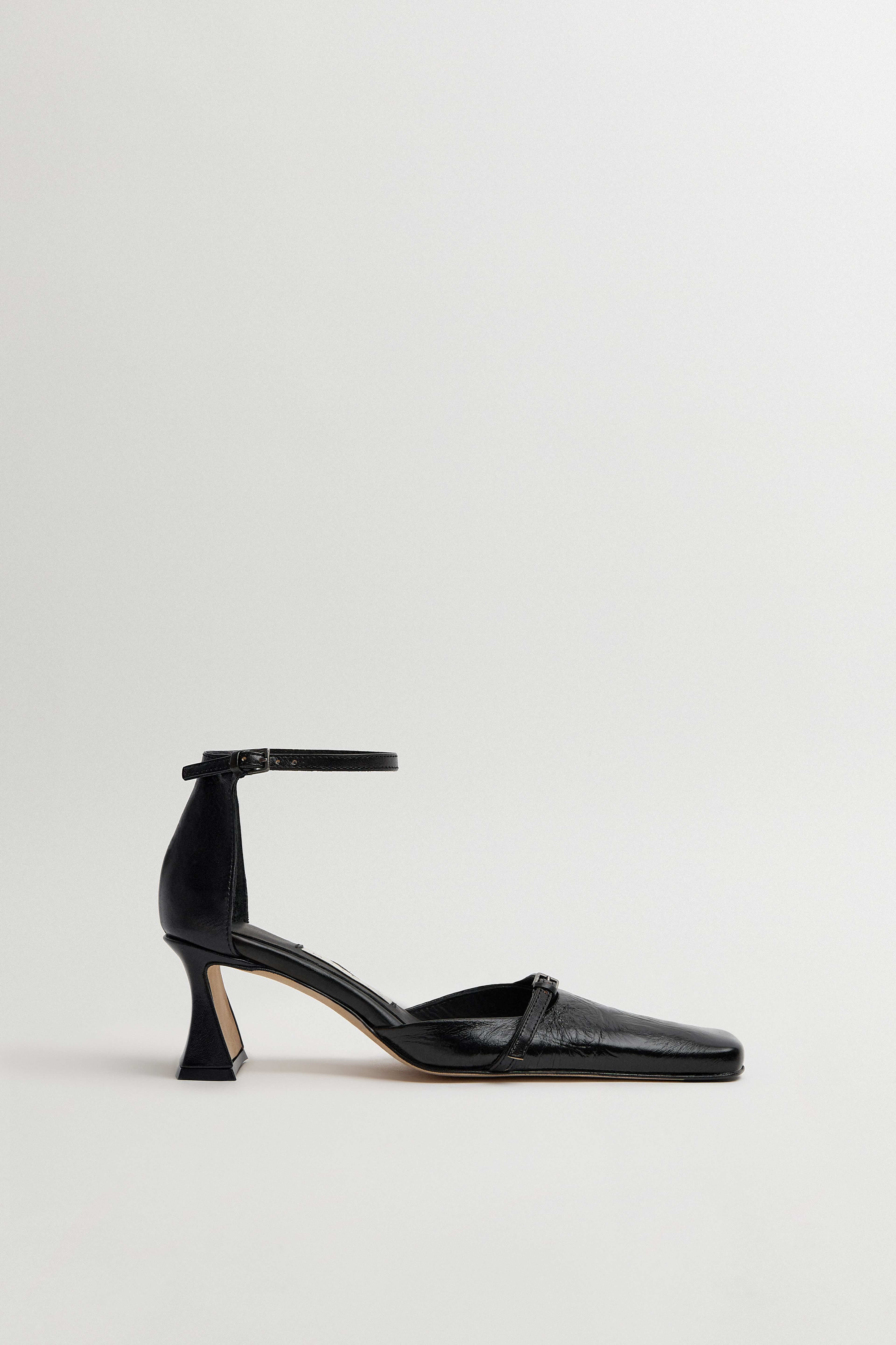 Agna Courts - Black Leather | Miista | Designed & Handmade in Europe
