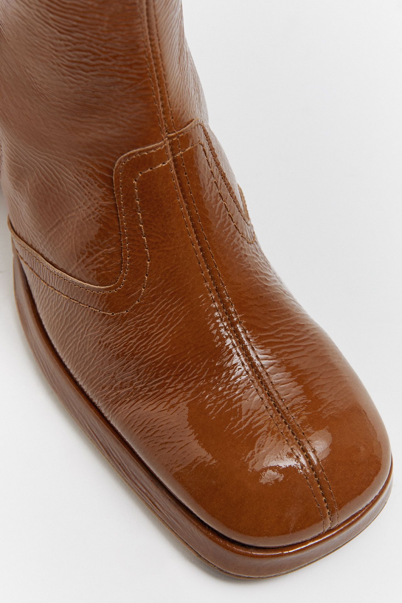 Cass Light Brown Boots | Miista