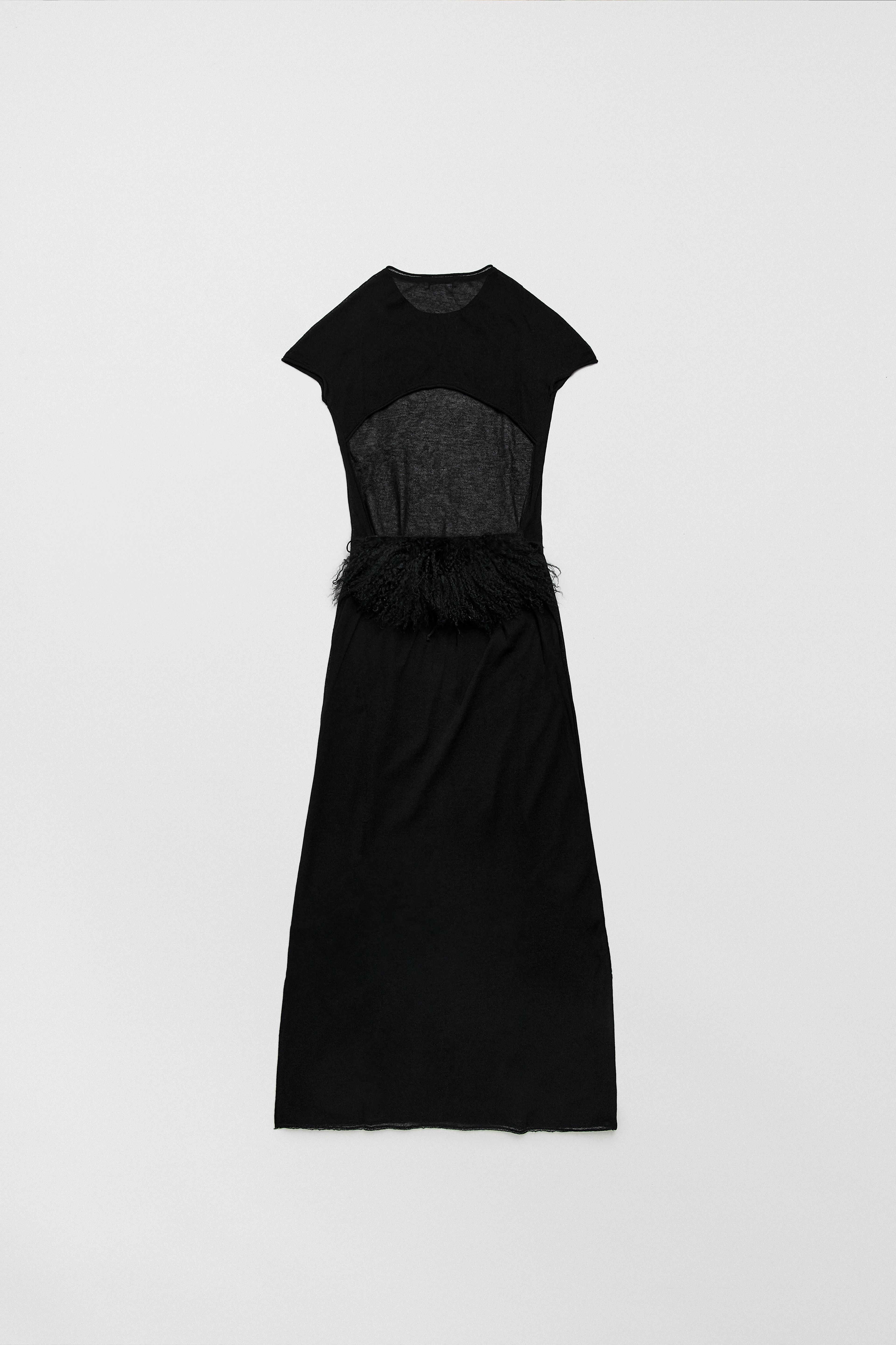 Buffy Black Backless Knitted Dress | Miista | Designed & Handmade in Europe