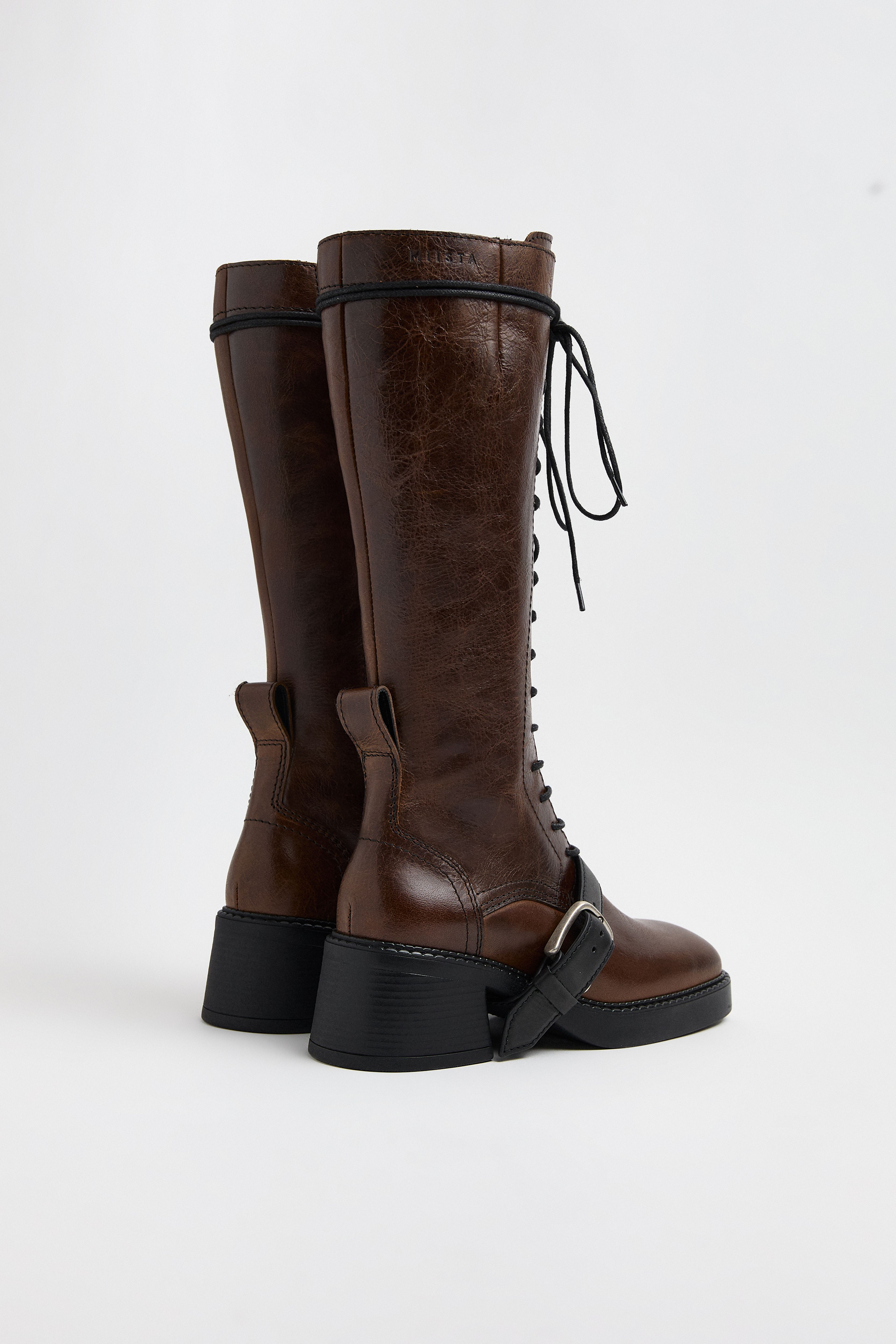 Iwona Boots  - Tan Leather | Miista | Designed & Handmade in Europe