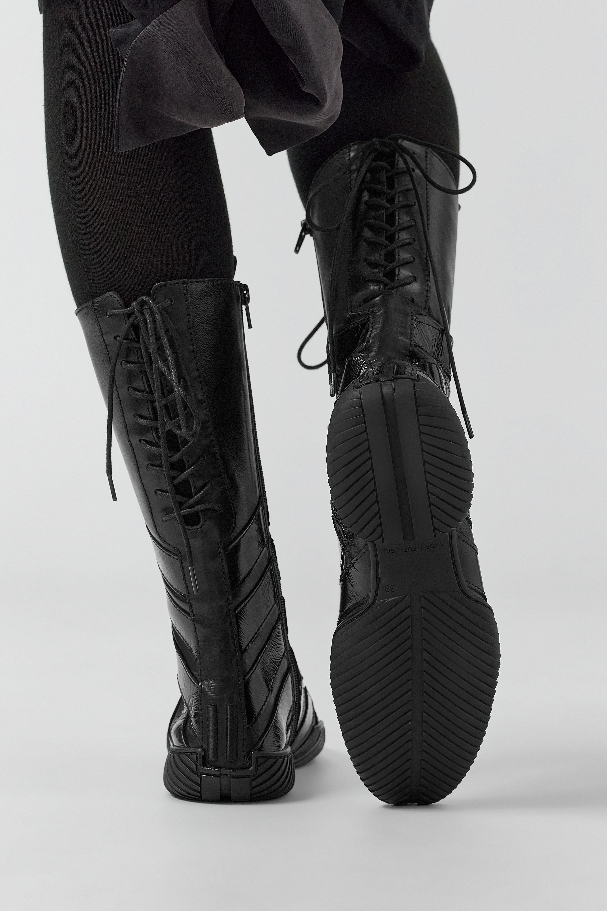 miista ブラック　レザー ブーツ Imogen Boots - Black Leather | Miista