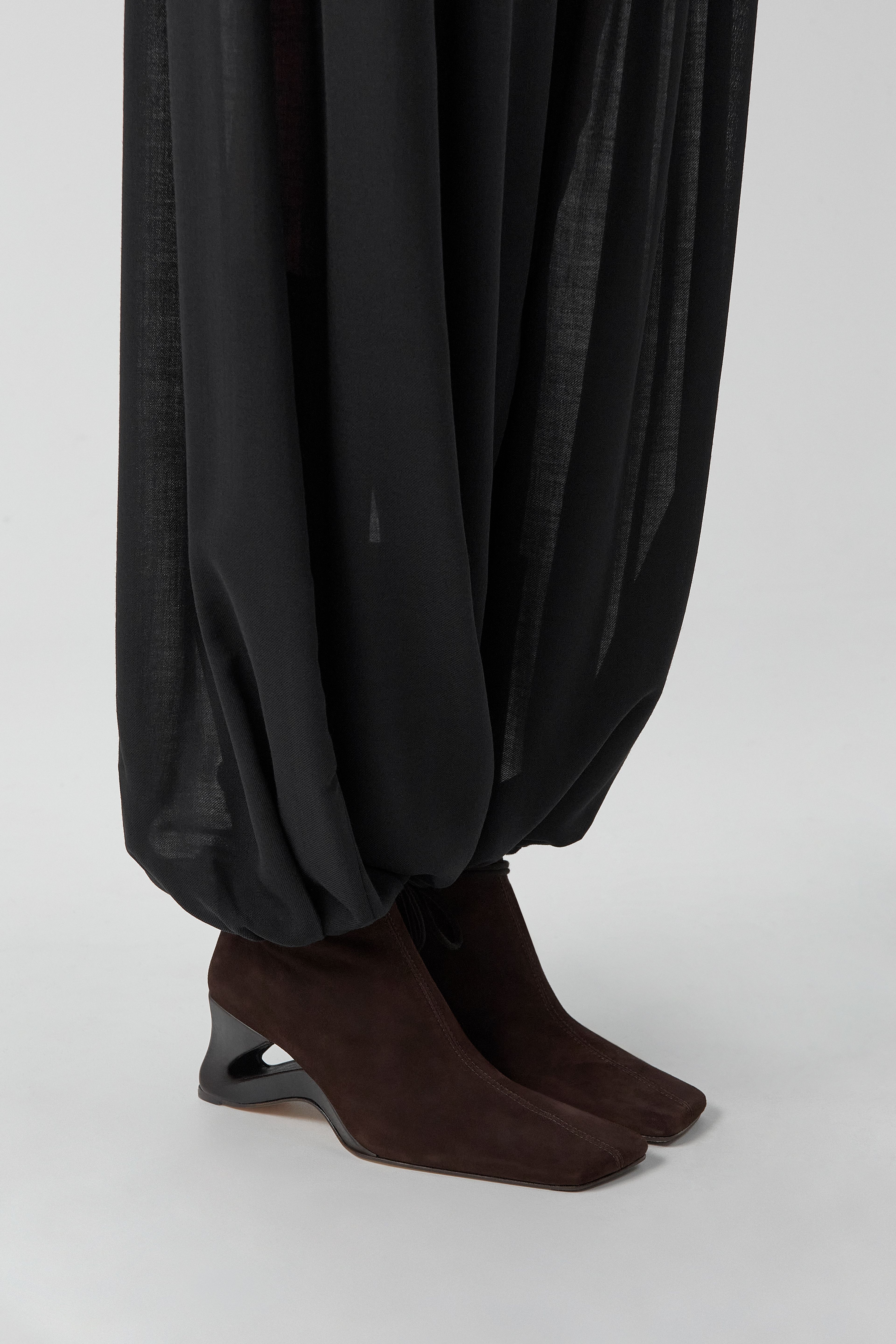 Sulay Boots - Dark Brown Suede Leather | Miista | Designed & Handmade in Europe