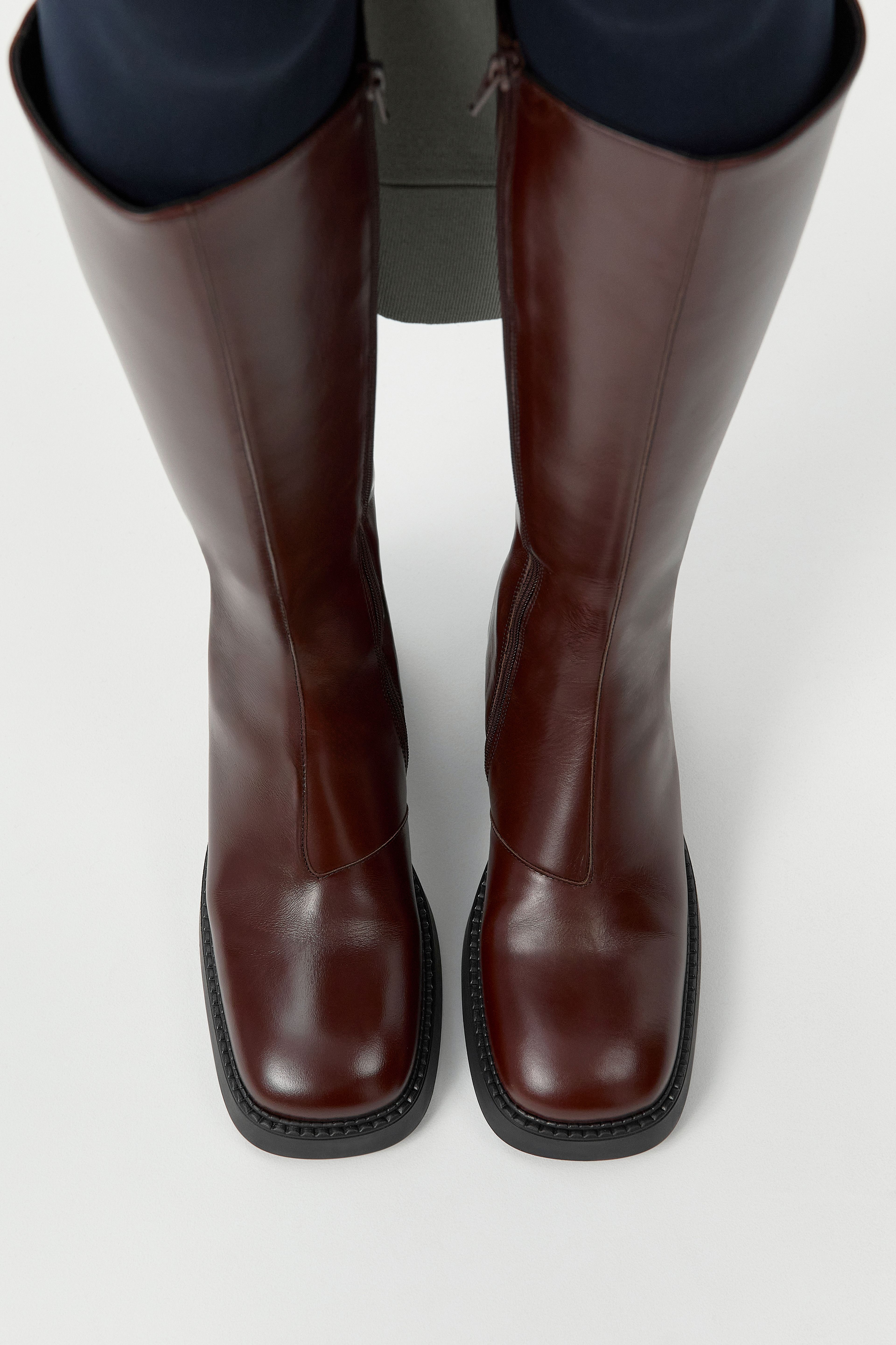 Yumi Boots - Chestnut Leather | Miista | Designed & Handmade in Europe