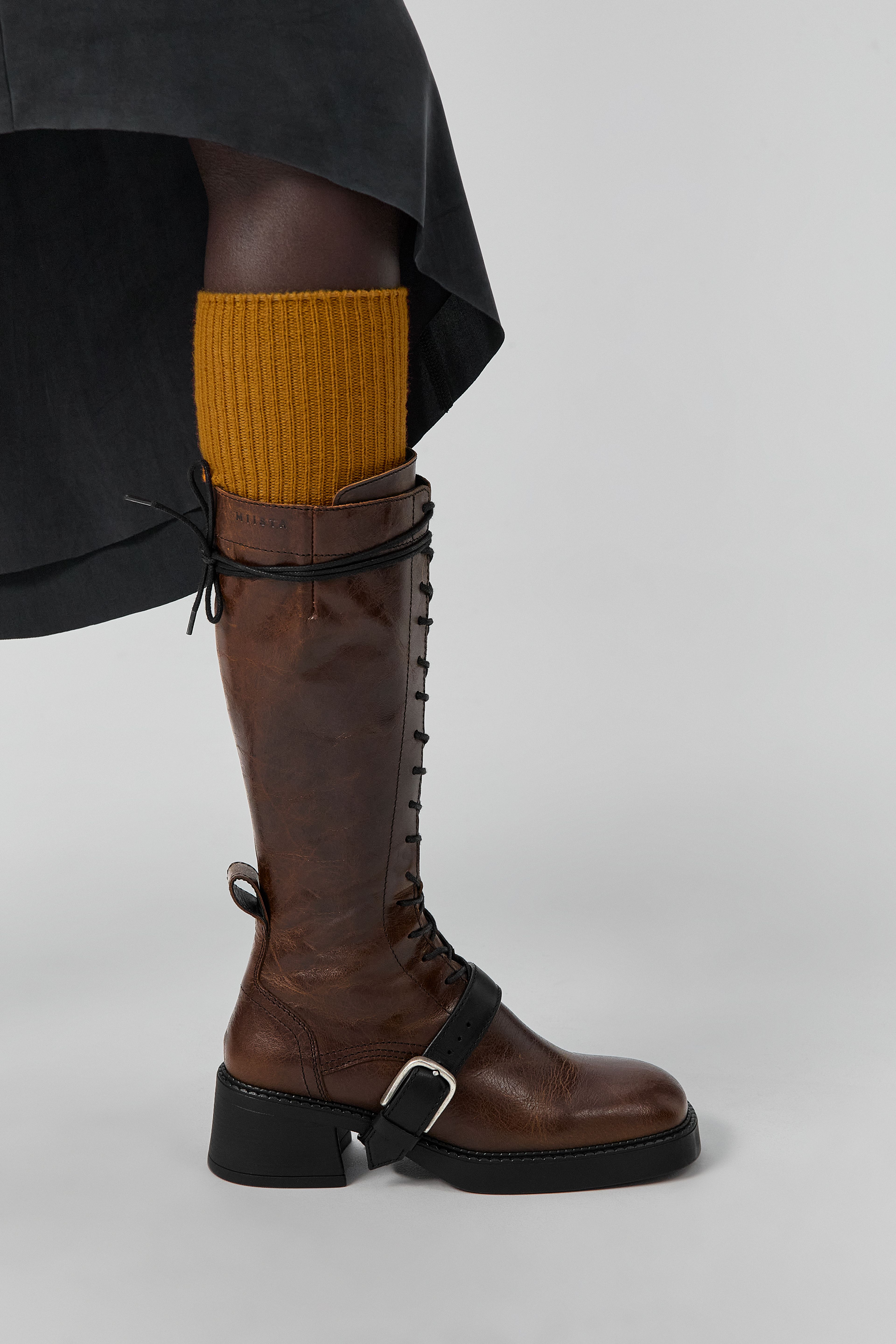 Iwona Boots  - Tan Leather | Miista | Designed & Handmade in Europe