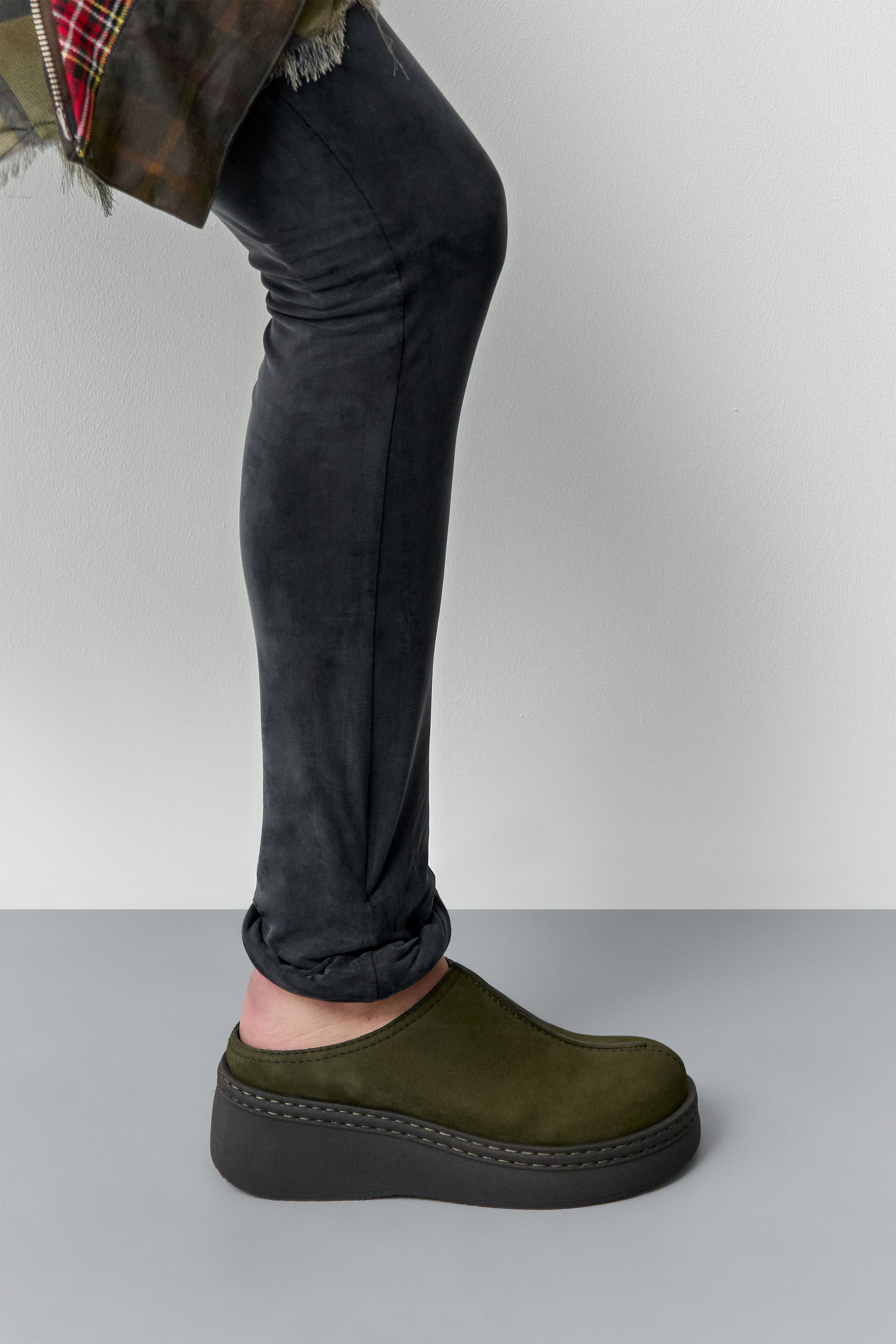 Mego Khaki Mules | Miista | Designed & Handmade in Europe