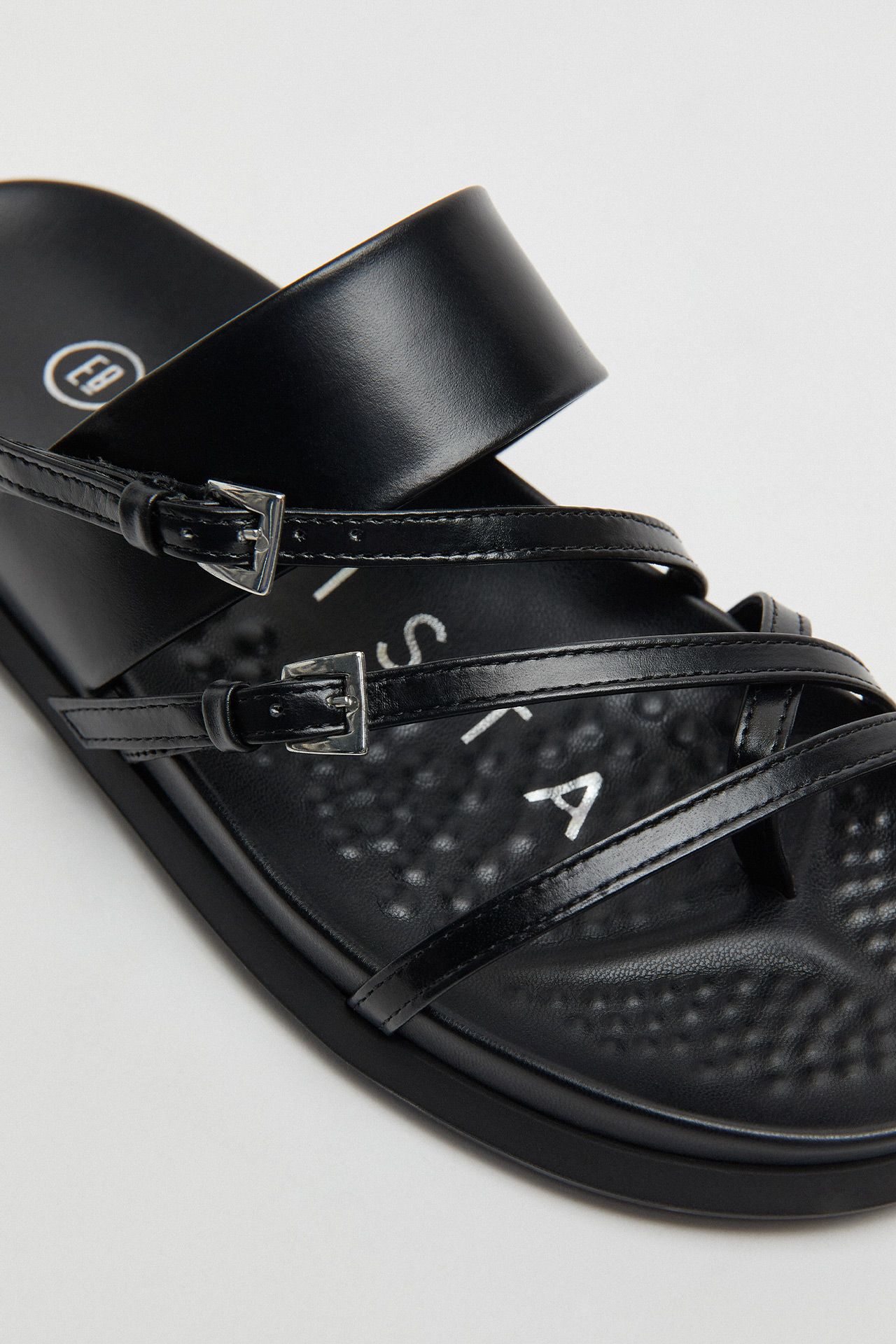 Bahia Black Sandals | Miista Europe | Made in Portugal