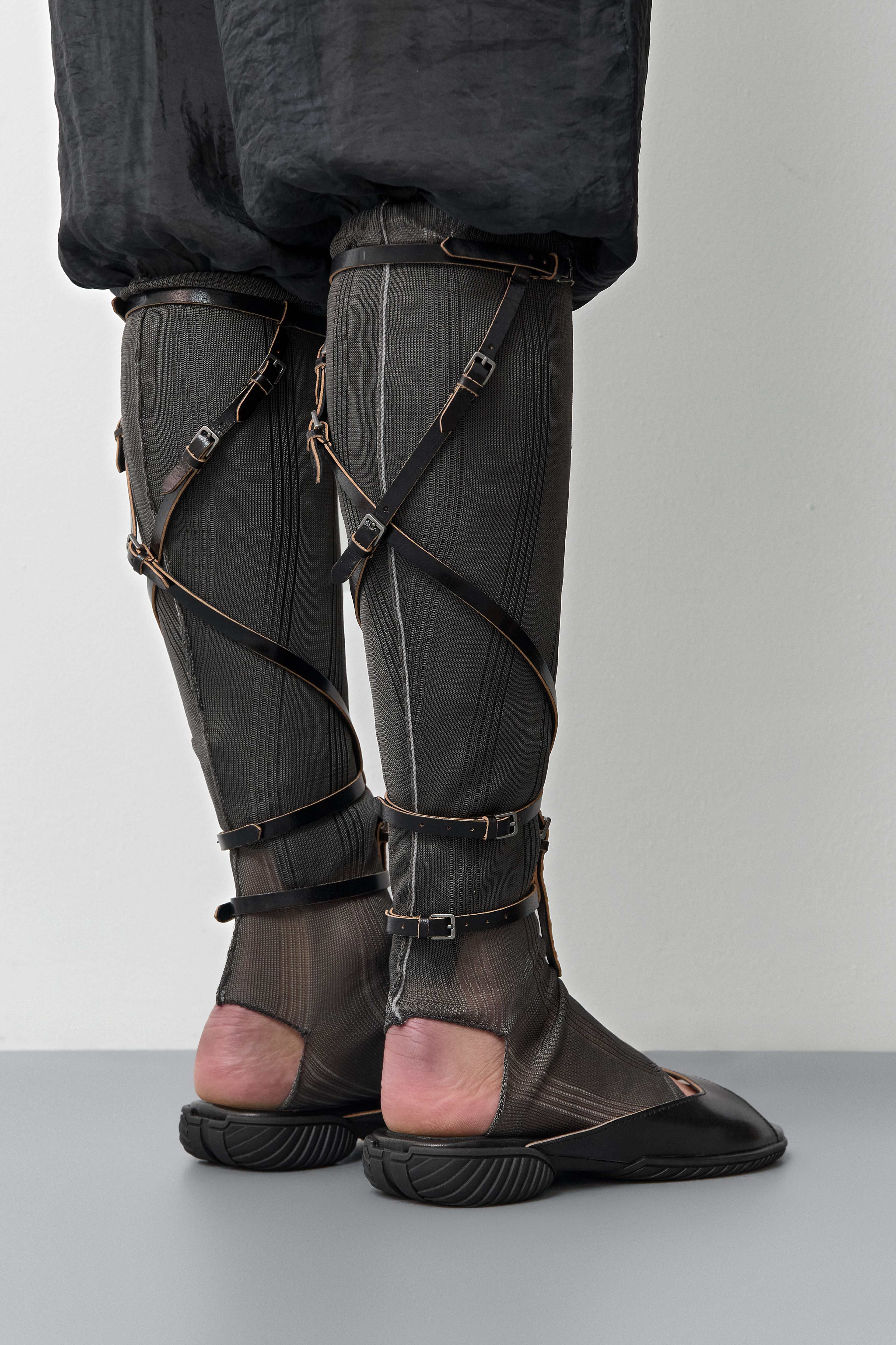 Yachay Black Slide Sandals | Miista | Designed & Handmade in Europe