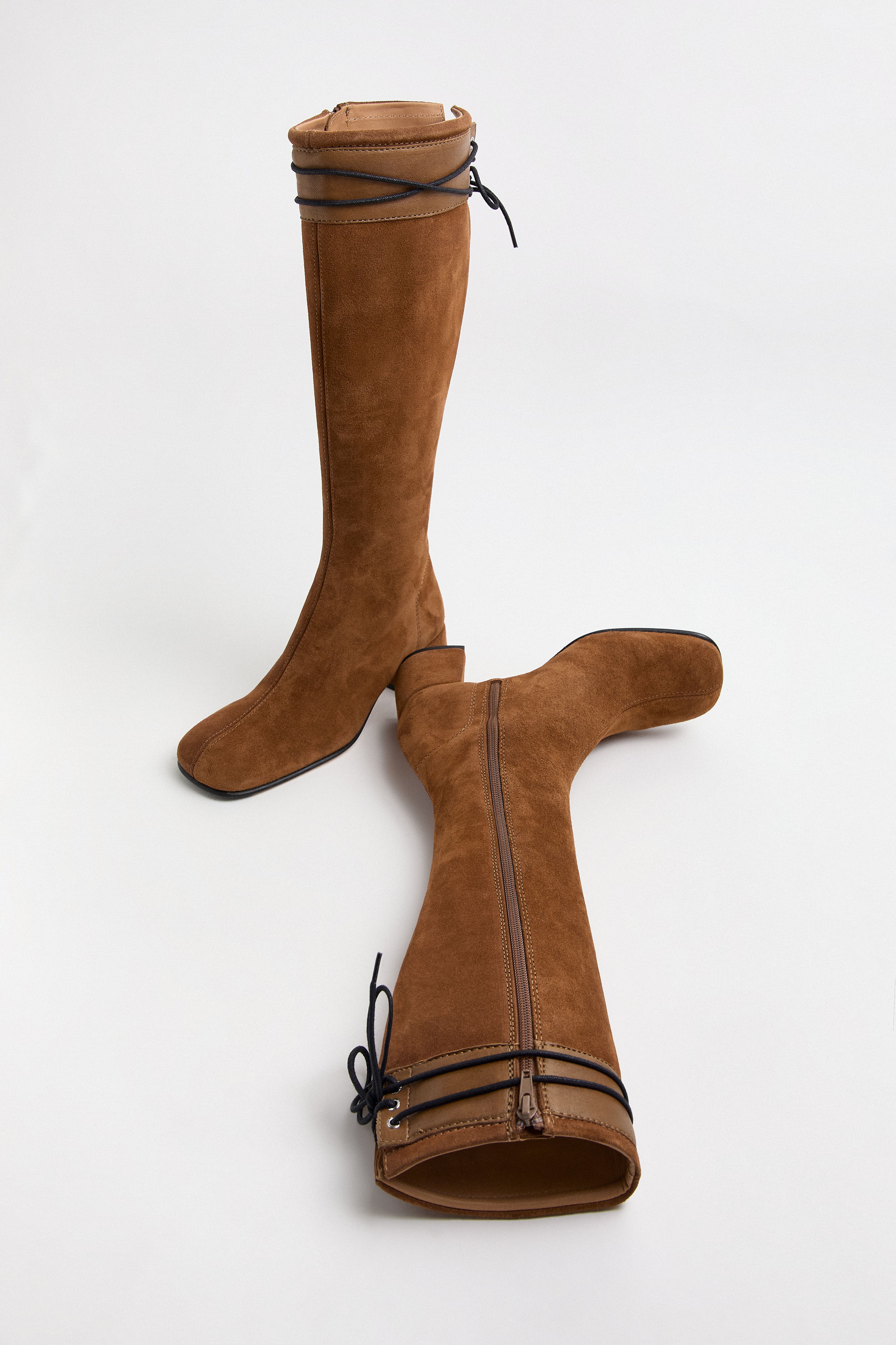 Saura Tan Tall Boots | Miista | Designed & Handmade in Europe