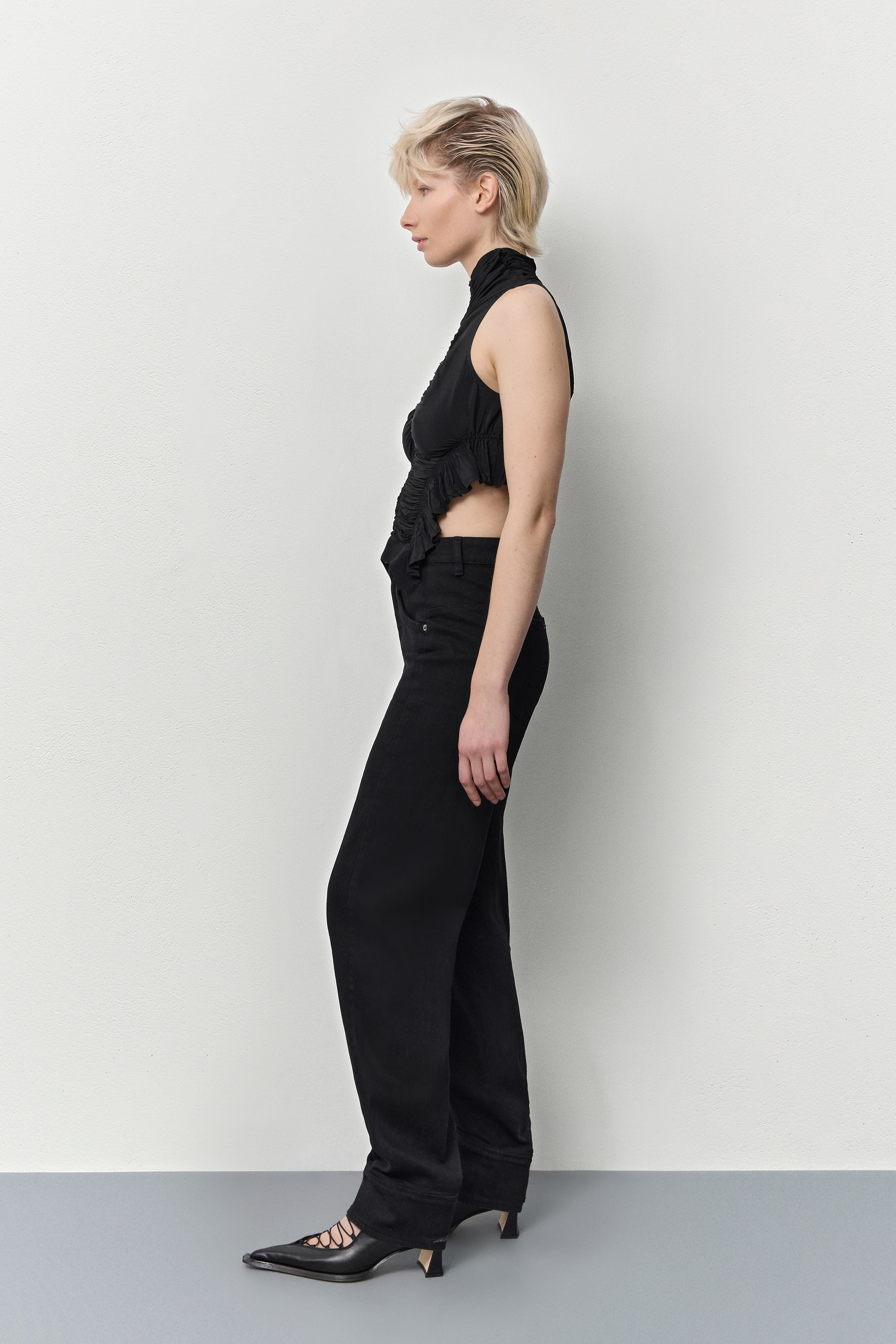 Onda Black Jeans | Miista | Designed & Handmade in Europe